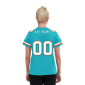 Custom Cyan Classic Style Personalized Authentic Football Jersey FBJ02-bd0a70ba - Coolcustomize