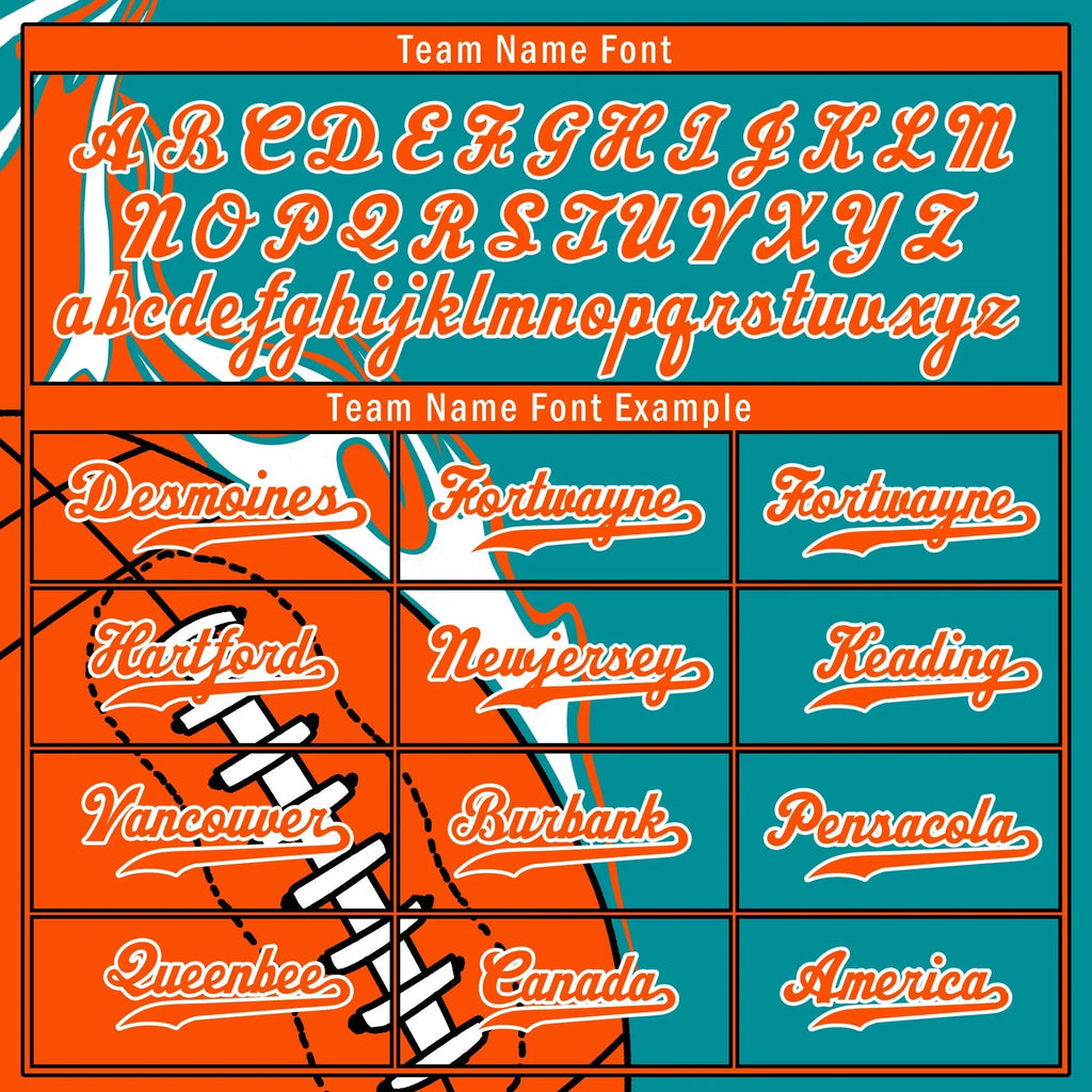 Custom Cyan Orange Classic Style Personalized Authentic Baseball Jersey UN002-D0b0a00-ba - Coolcustomize