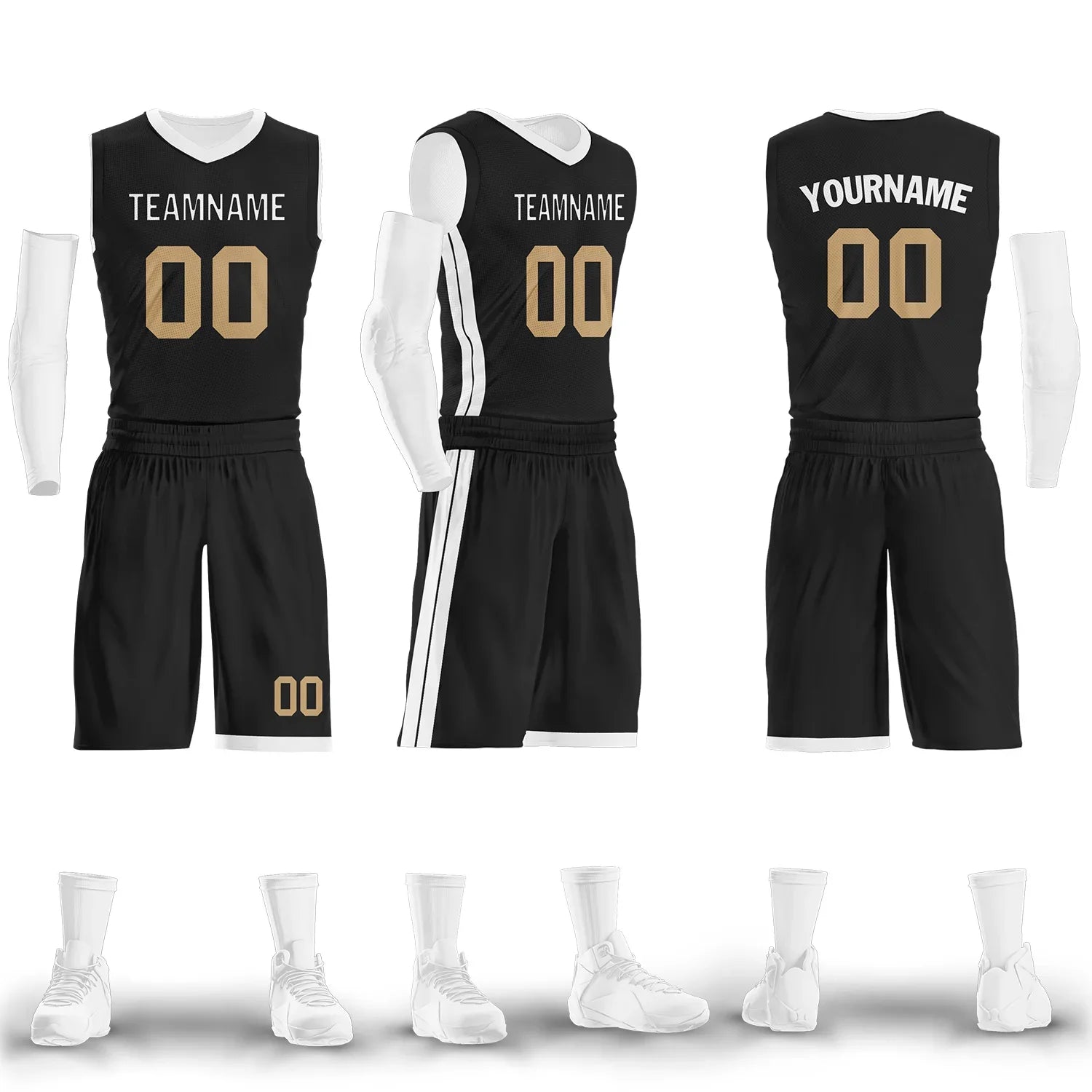 Custom Black Classic Style Sports Uniform Basketball Jersey BBJ01-bd0a70dd - Coolcustomize