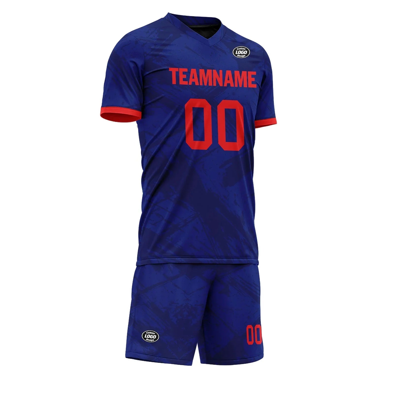 Custom Blue Soccer Sets Jersey Personalized SCJ101-D28037 - Coolcustomize