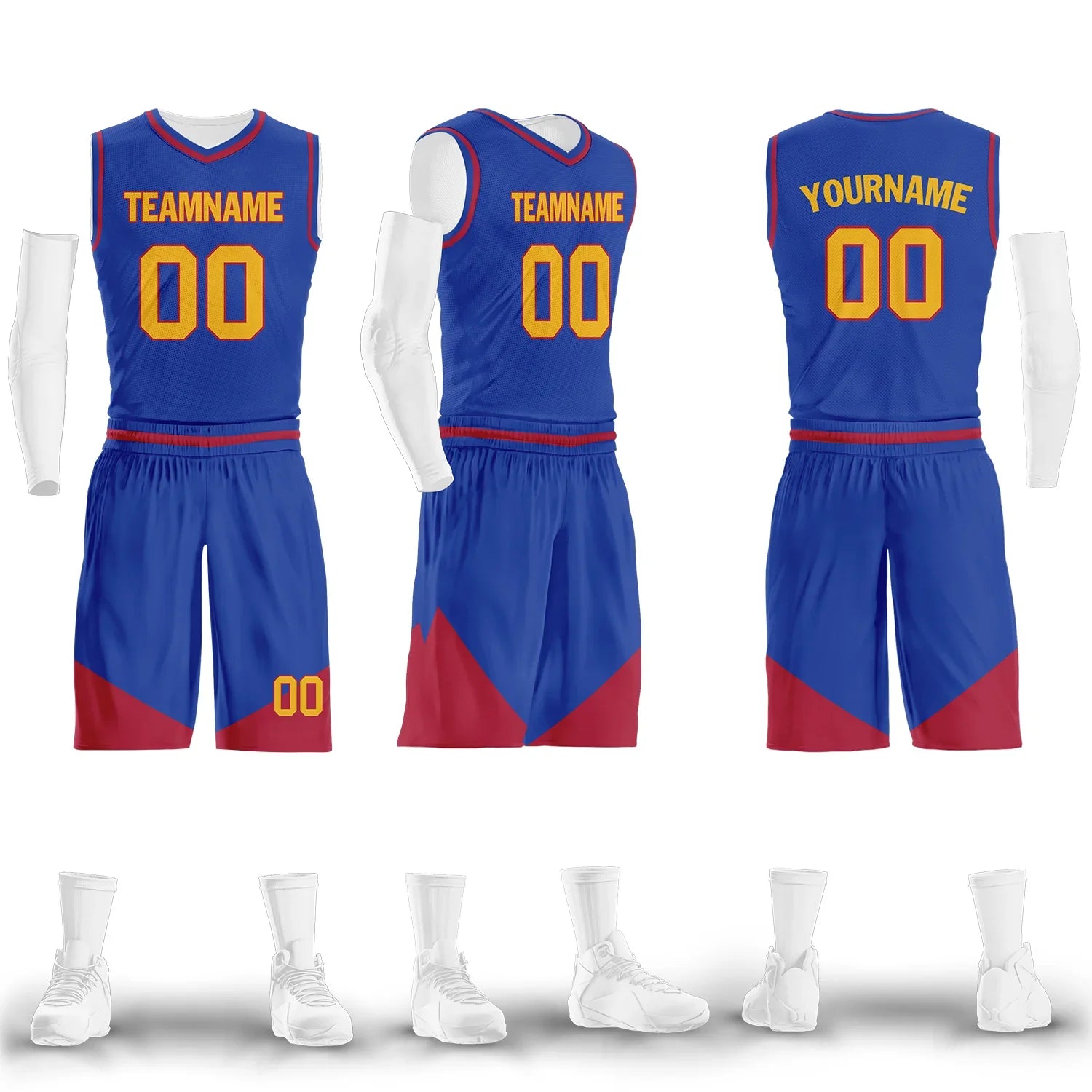 Custom Blue Classic Style Sports Uniform Basketball Jersey BBJ01-bd0a70b9 - Coolcustomize