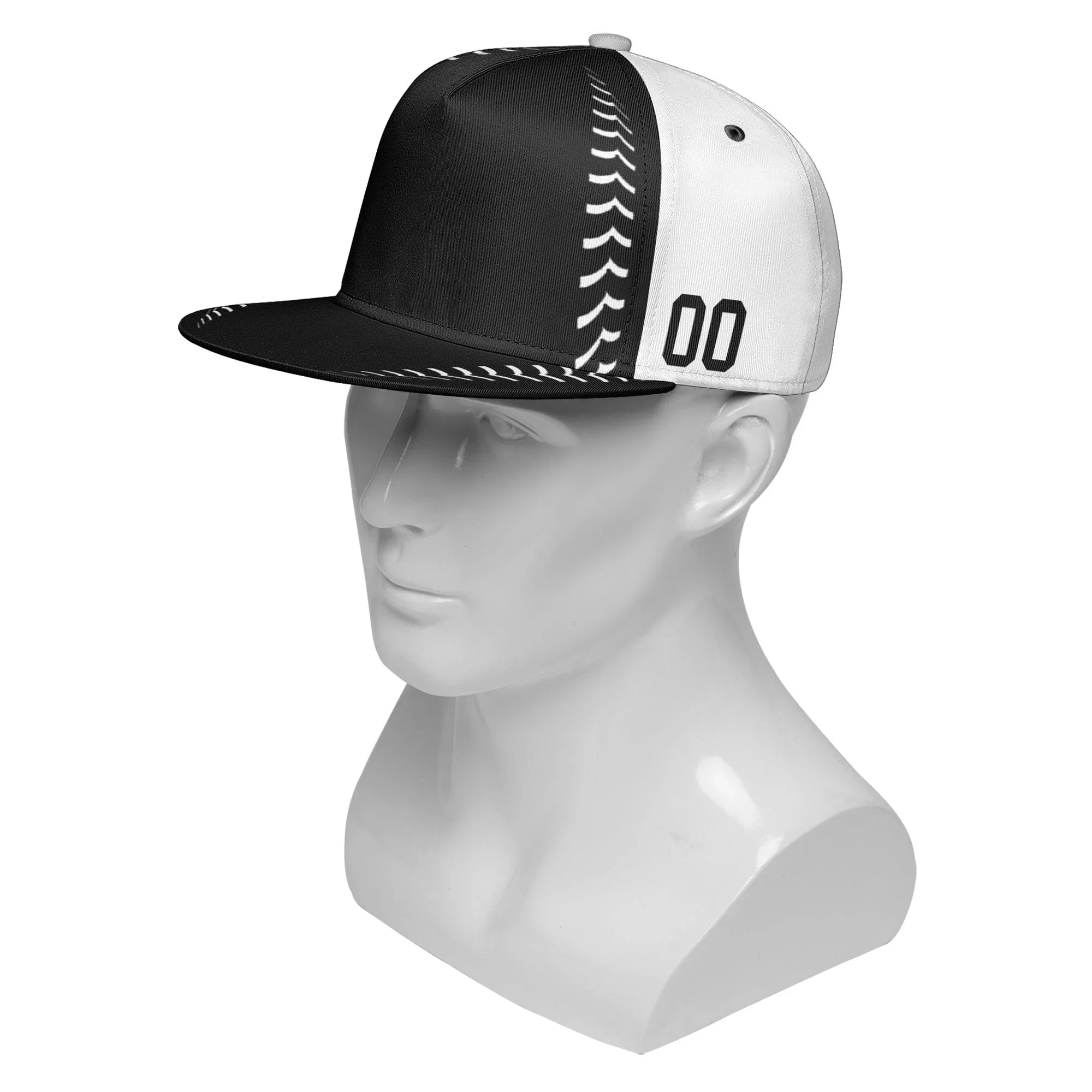 Custom Sport Design Hat Stitched Adjustable Snapback Personalized Baseball Cap PR067B-bd0b00d9-bf - Coolcustomize
