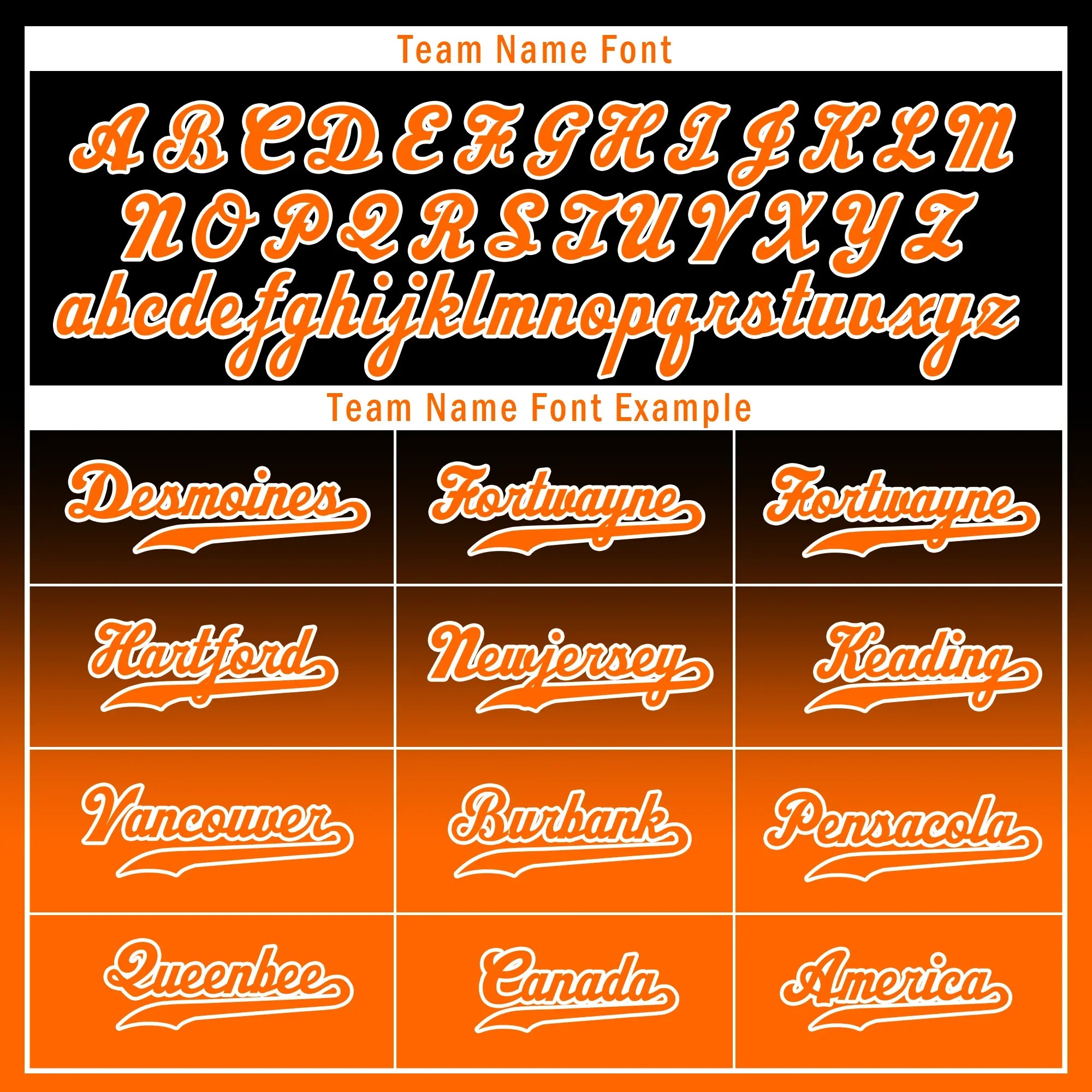 Custom Black Orange Fade Fashion Personalized Authentic Baseball Jersey BSBJ01-D0a70ce - Coolcustomize