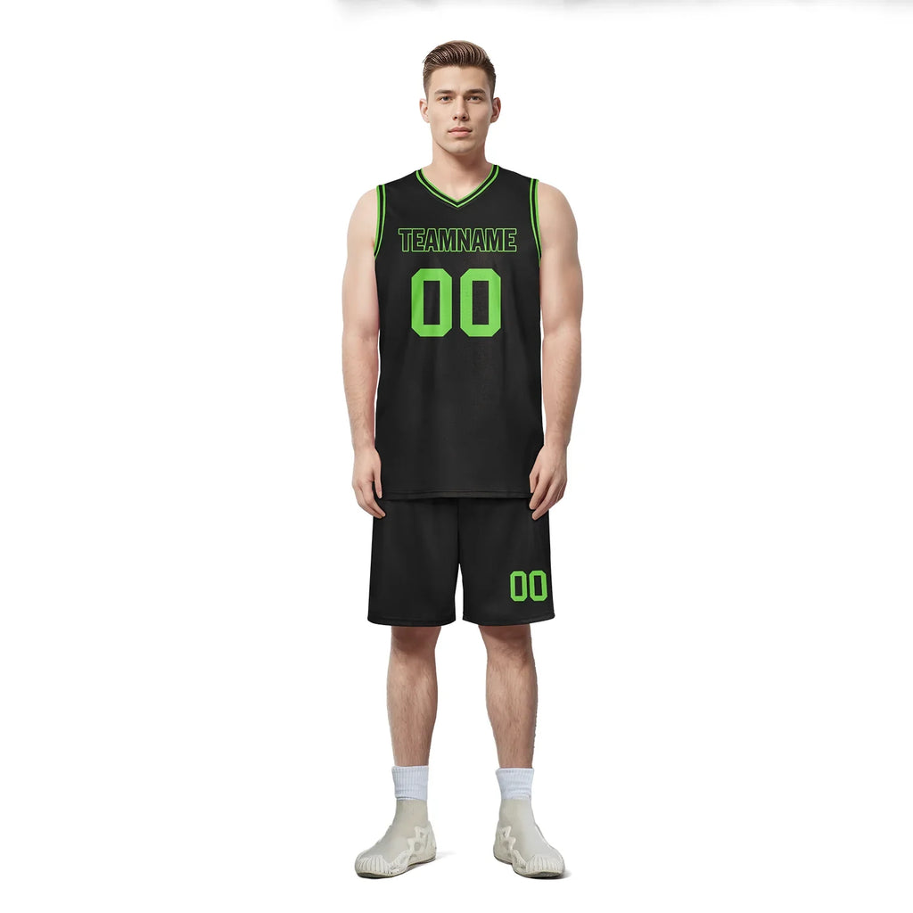 Custom Black Classic Style Sports Uniform Basketball Jersey BBJ01-bd0a70d9 - Coolcustomize