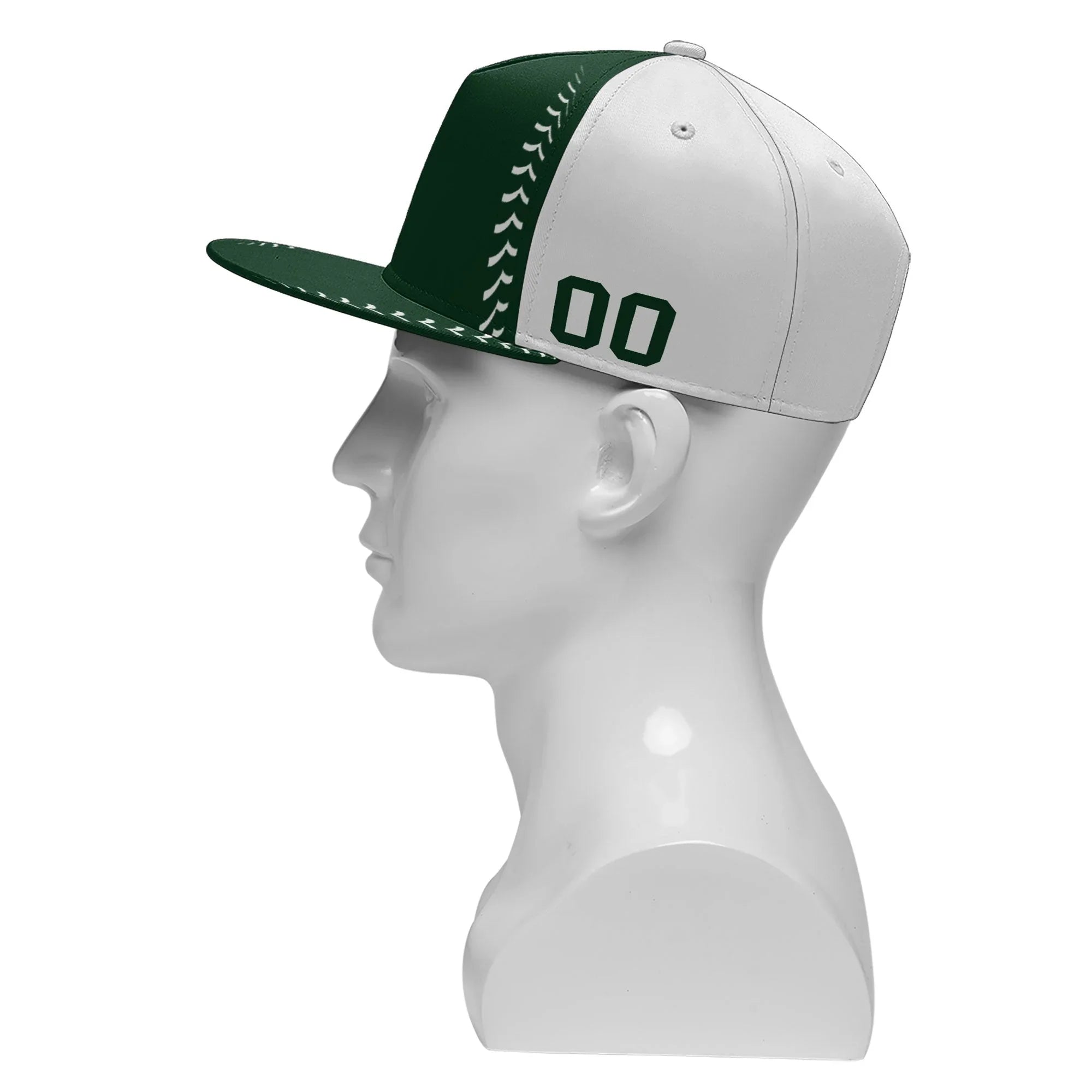 Custom Sport Design Hat Stitched Adjustable Snapback Personalized Baseball Cap PR067B-bd0b00d9-a7 - Coolcustomize