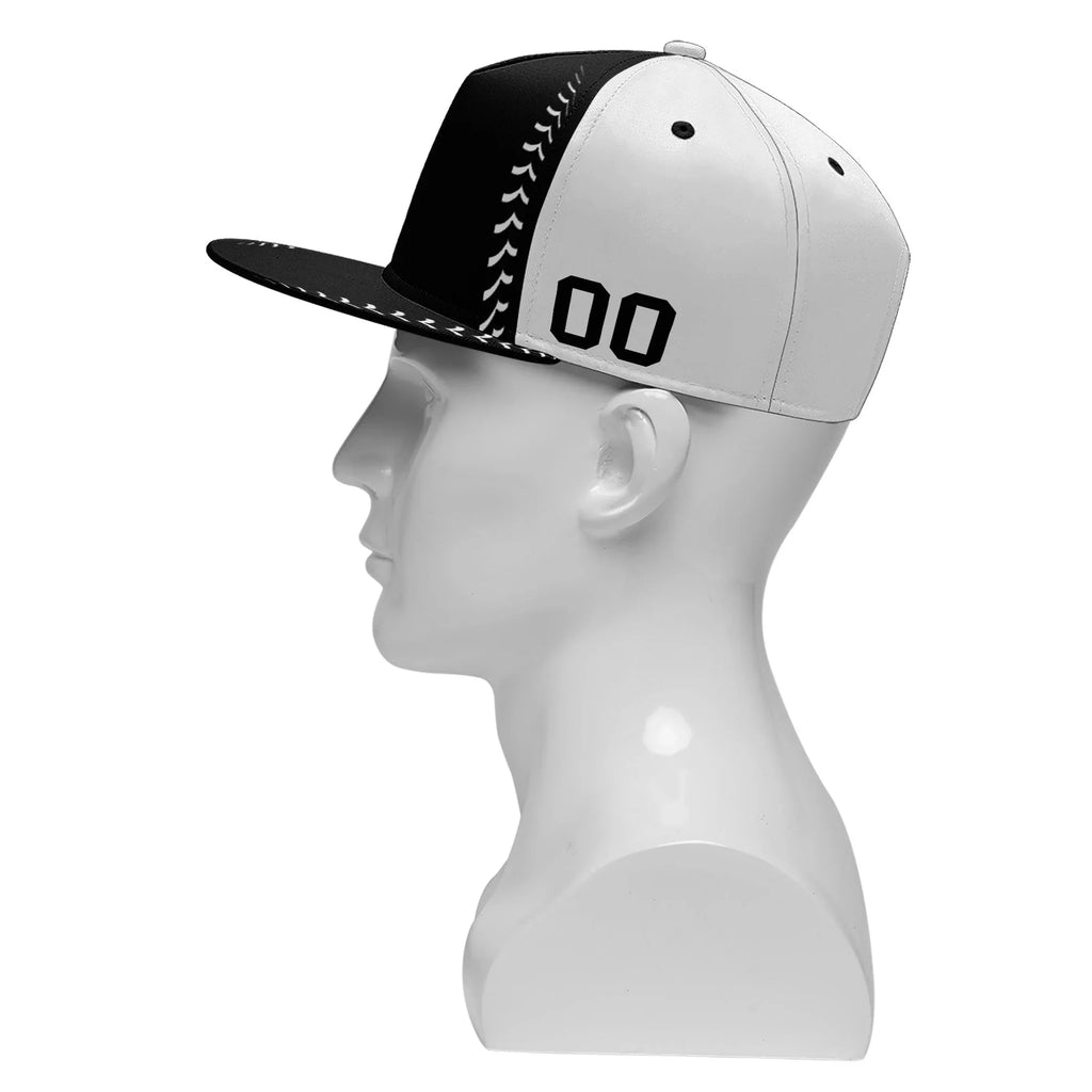 Custom Sport Design Hat Stitched Adjustable Snapback Personalized Baseball Cap PR067B-bd0b00d9-bf - Coolcustomize