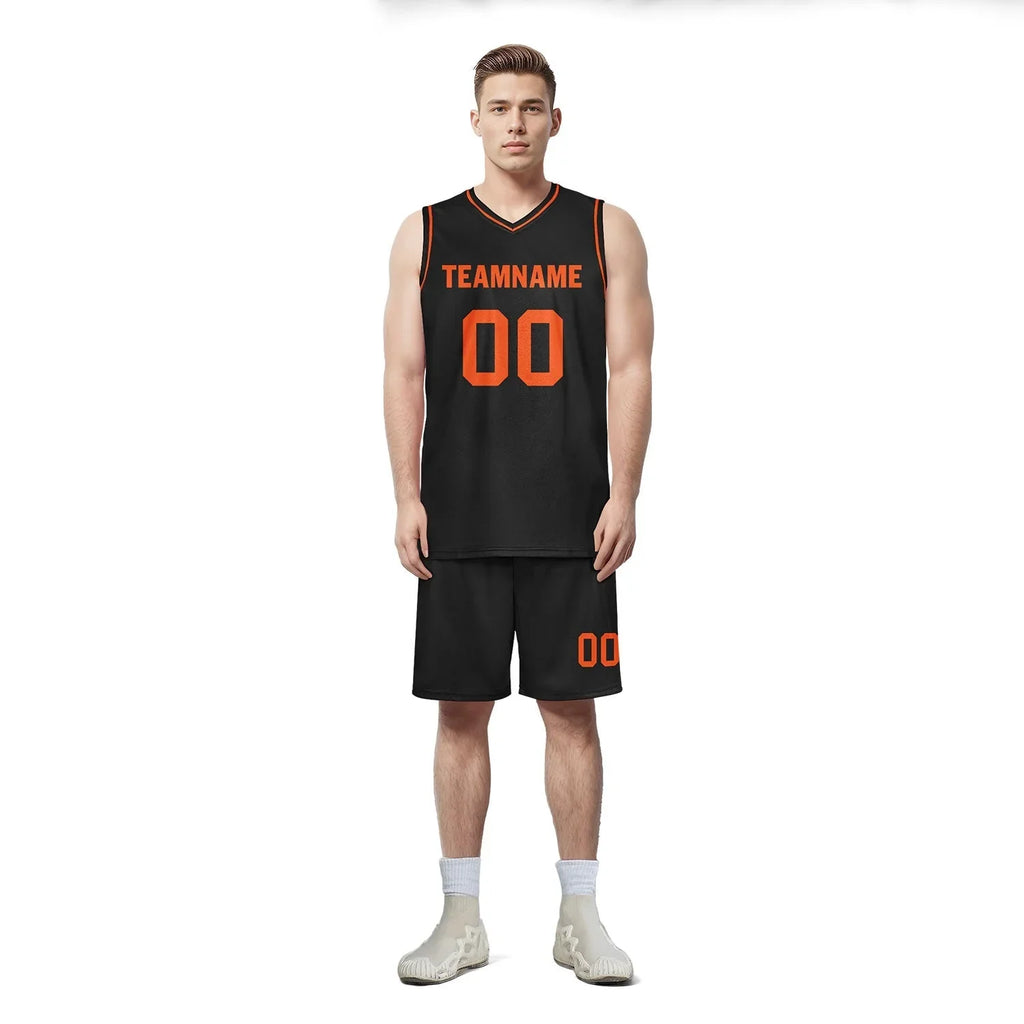 Custom Black Classic Style Sports Uniform Basketball Jersey BBJ01-D020105-7 - Coolcustomize