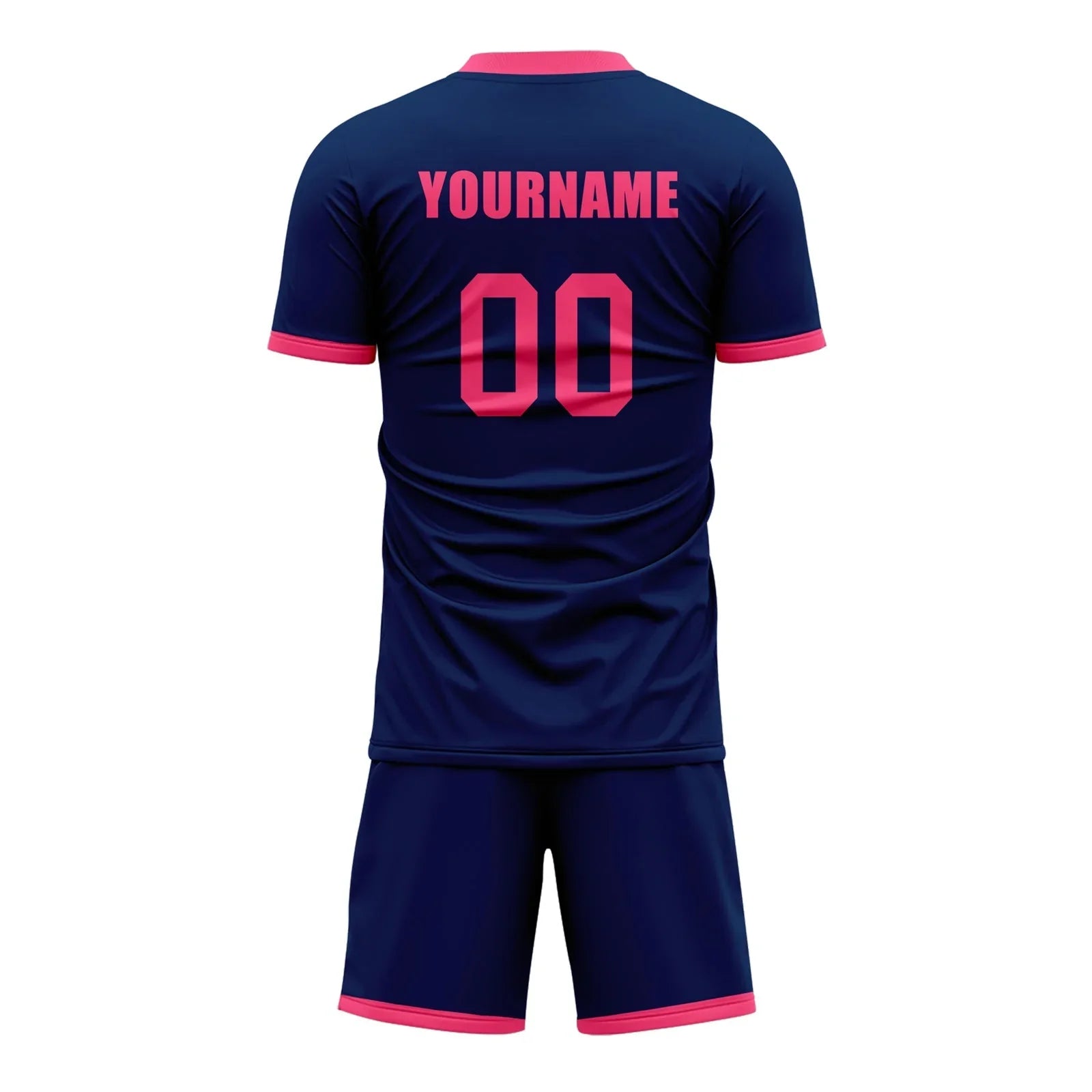 Custom Blue Pink Soccer Sets Jersey Personalized SCJ101-D020131-1 - Coolcustomize