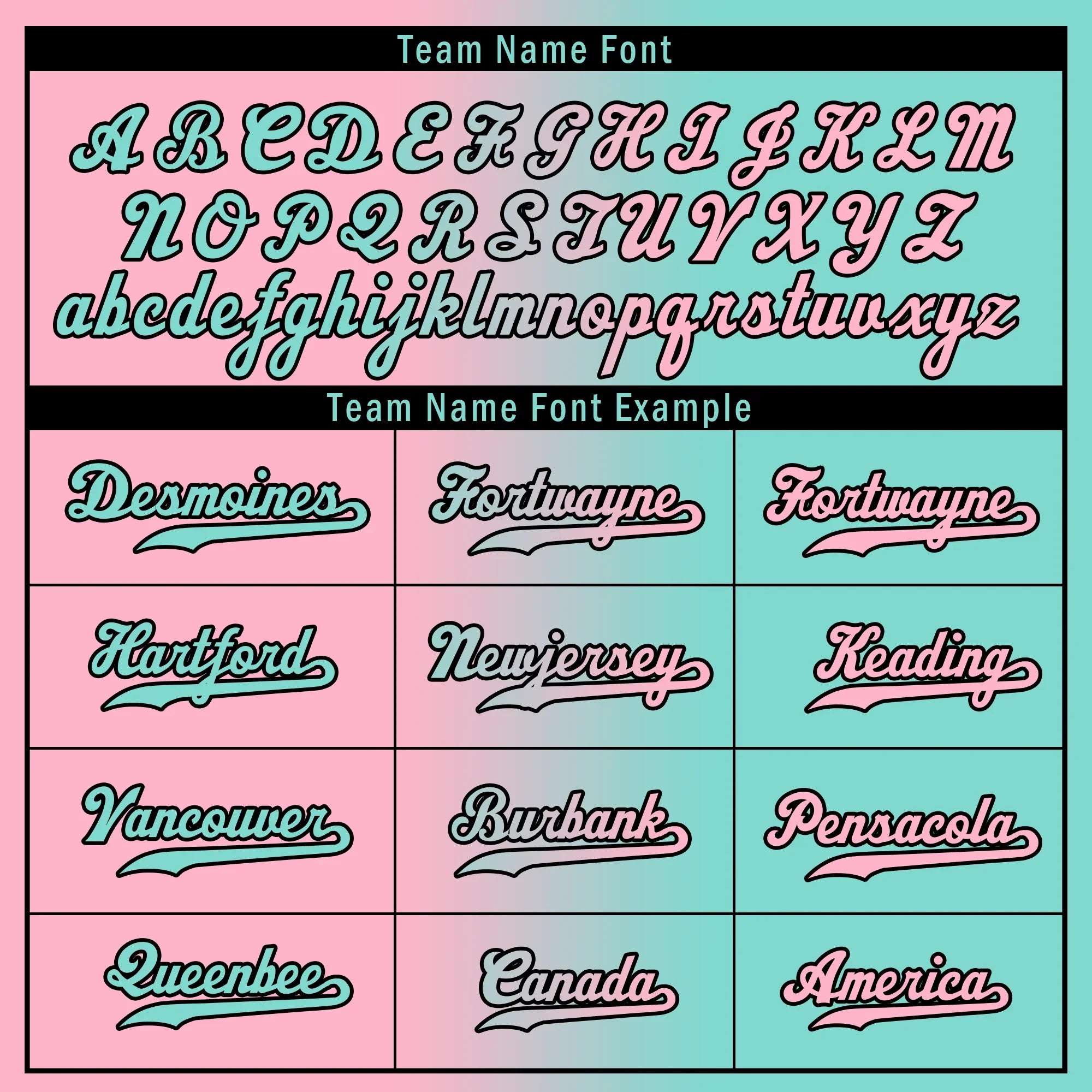 Custom Pink Cyan Gradient Fashion Personalized Authentic Baseball Jersey BSBJ01-D0a708b - Coolcustomize