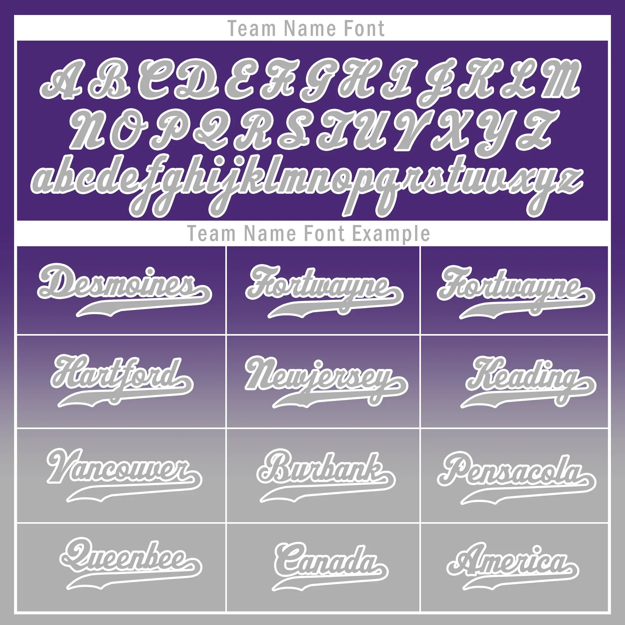 Custom Purple Grey Fade Fashion Personalized Authentic Baseball Jersey BSBJ01-D0a70cd - Coolcustomize