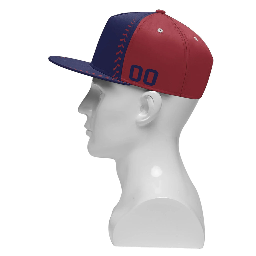 Custom Sport Design Hat Stitched Adjustable Snapback Personalized Baseball Cap PR067B-bd0b00d9-ba - Coolcustomize