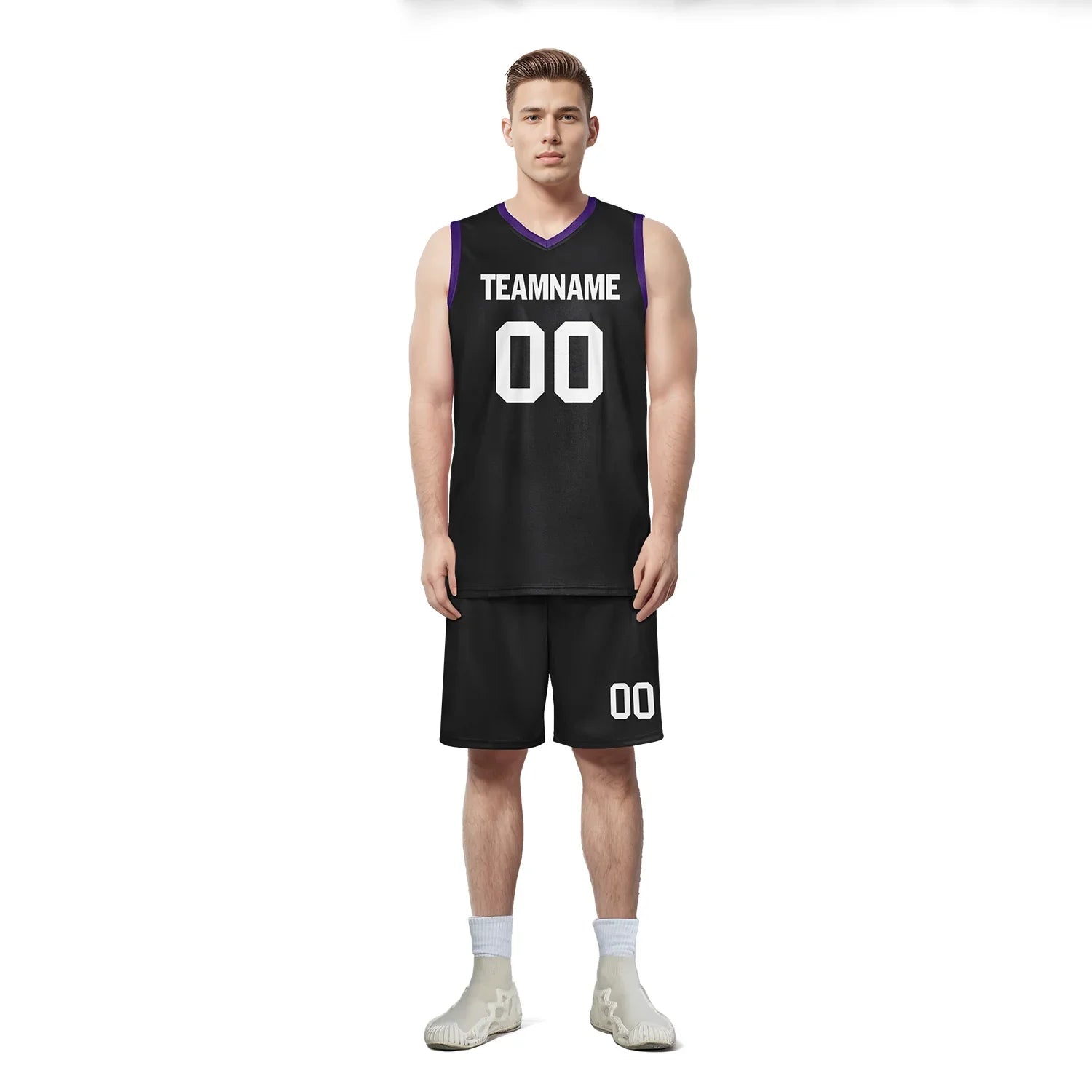 Custom Black Classic Style Sports Uniform Basketball Jersey BBJ01-bd0a70ce - Coolcustomize