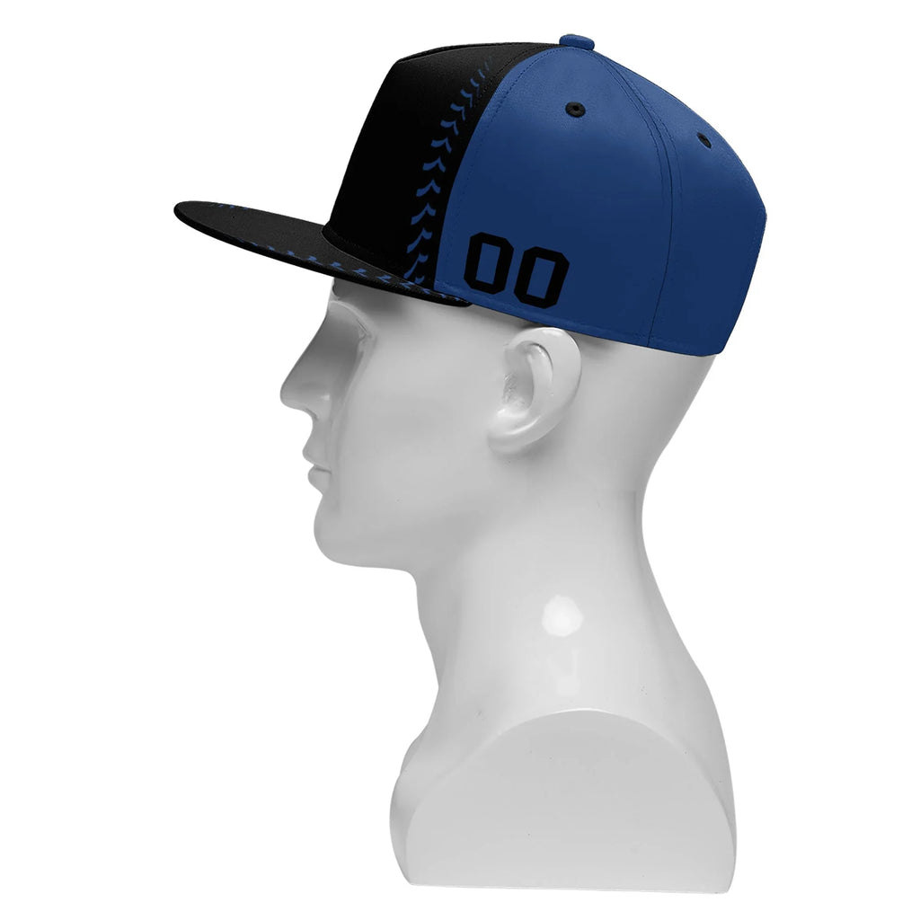 Custom Sport Design Hat Stitched Adjustable Snapback Personalized Baseball Cap PR067B-bd0b00d9-a0 - Coolcustomize