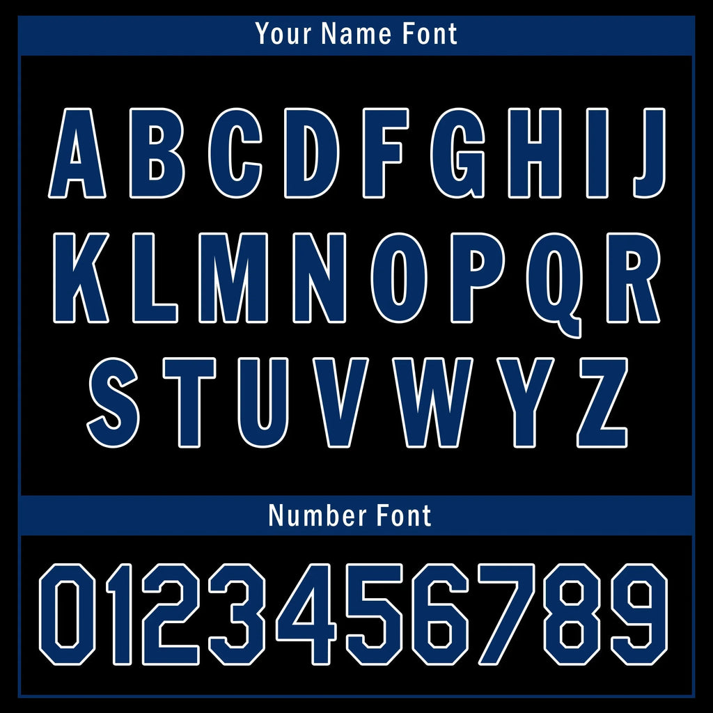 Custom Black Classic Style Blue Personalized Authentic Baseball Jersey UN002-bd0b00d8-bd - Coolcustomize