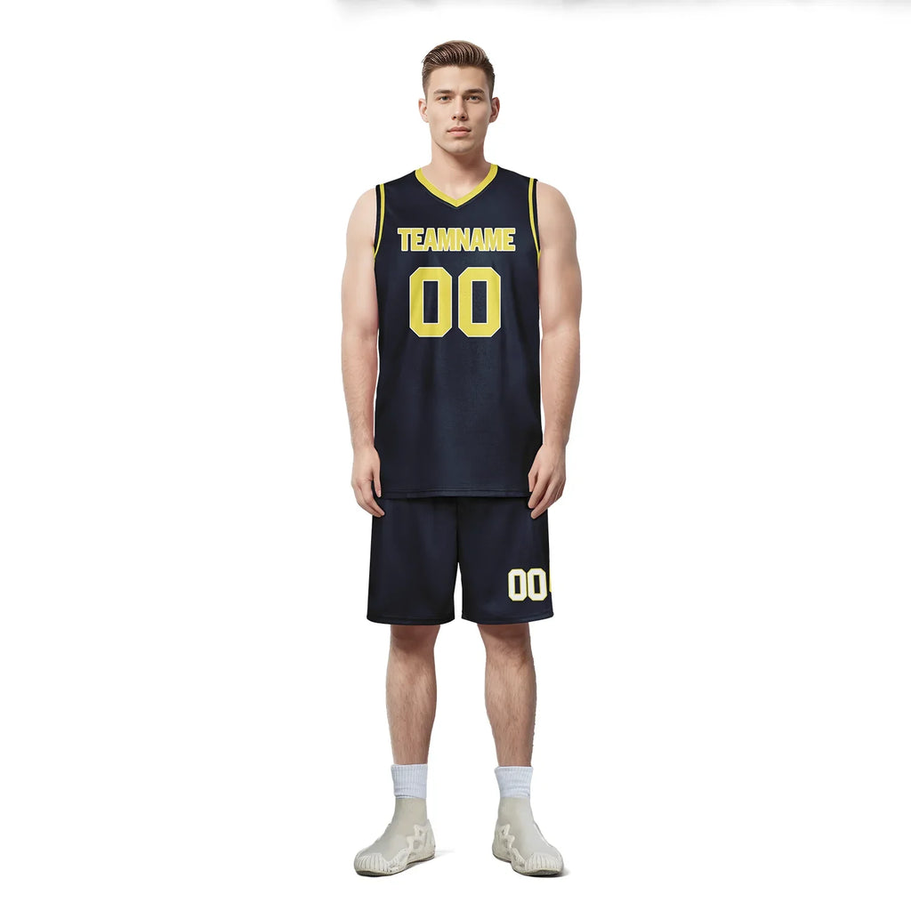 Custom Black Classic Style Sports Uniform Basketball Jersey BBJ01-bd0a70e9 - Coolcustomize