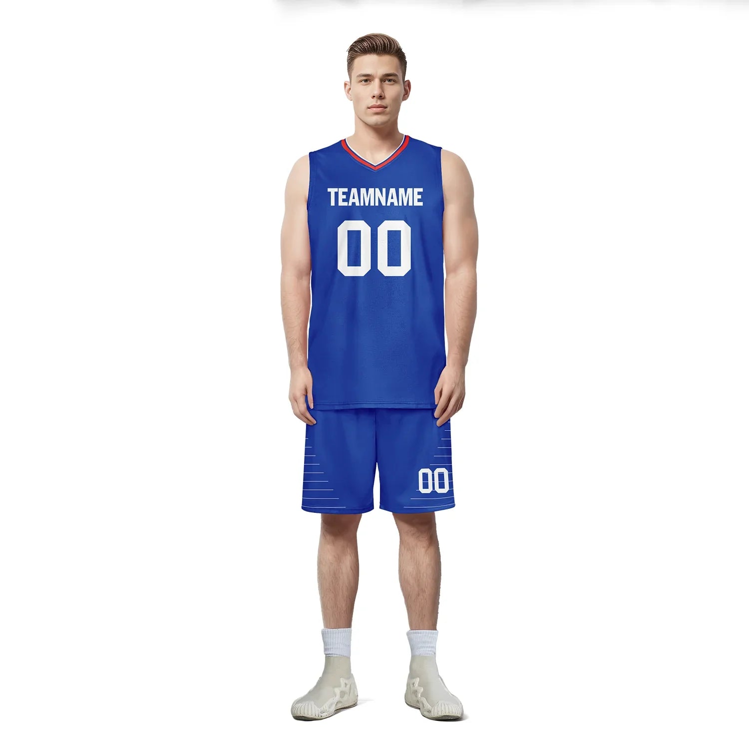 Custom Blue Classic Style Sports Uniform Basketball Jersey BBJ01-bd0a70ca - Coolcustomize