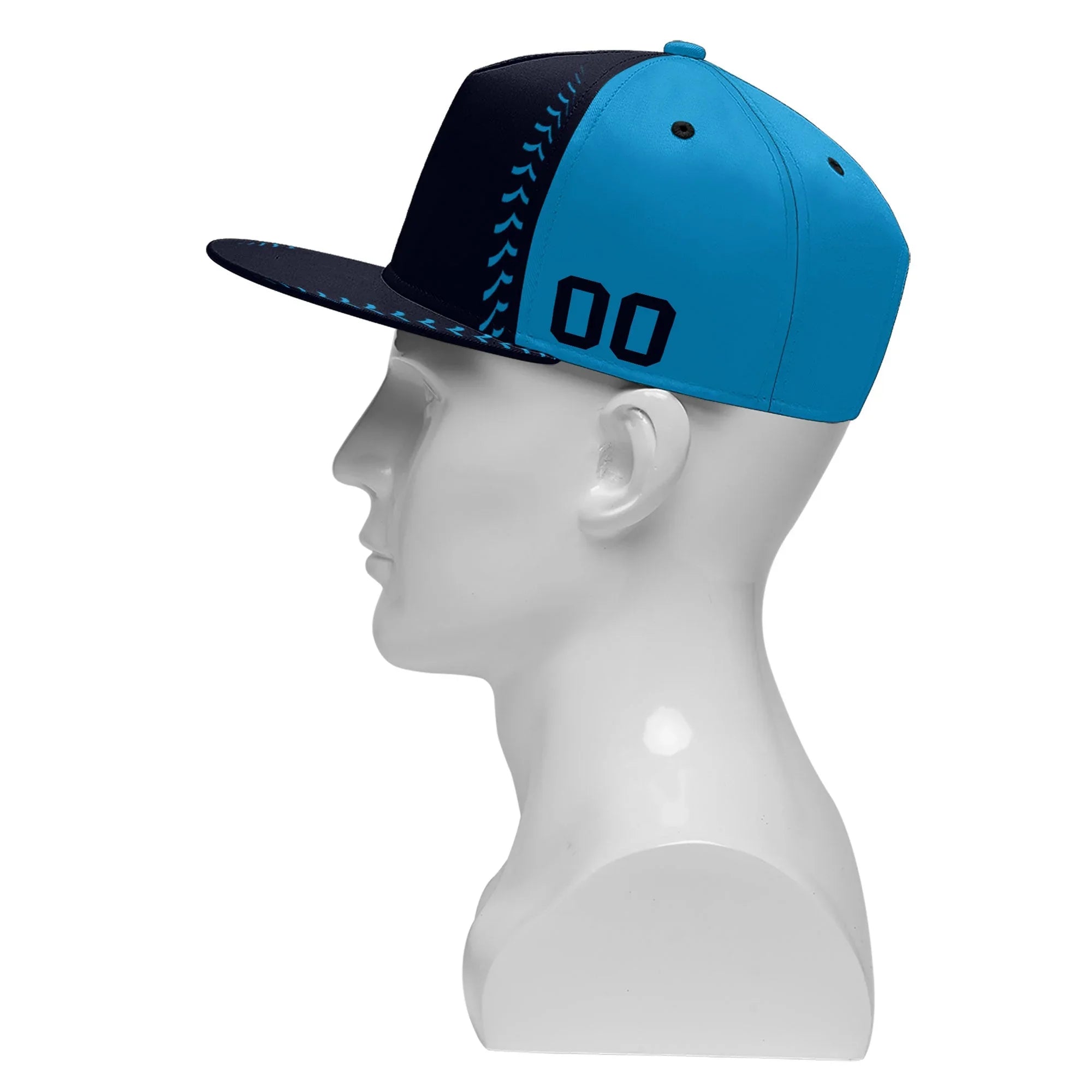 Custom Sport Design Hat Stitched Adjustable Snapback Personalized Baseball Cap PR067B-bd0b00d9-bc - Coolcustomize