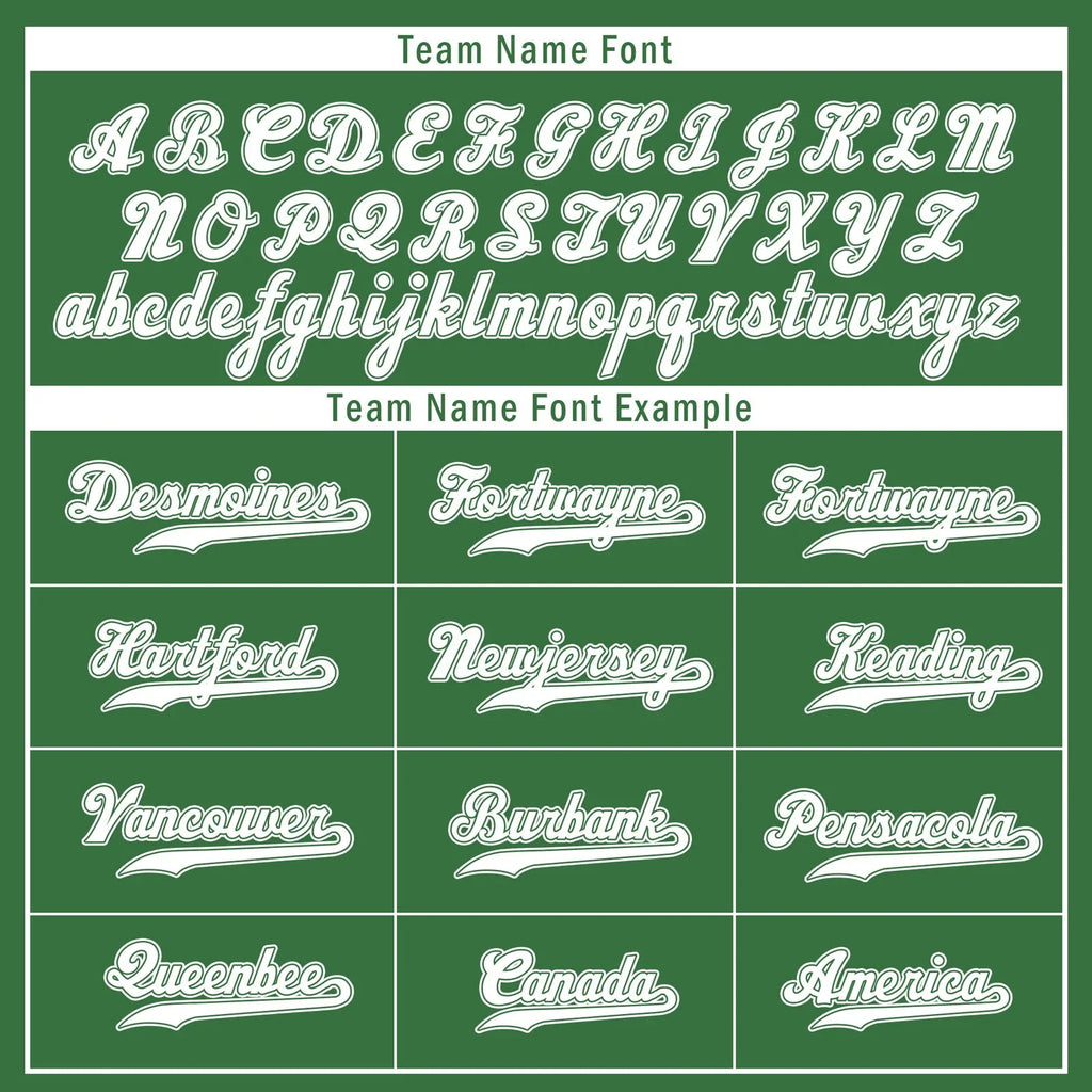 Custom Green White Raglan Sleeves Personalized Authentic Baseball Jersey BSBJ01-D020200-10 - Coolcustomize