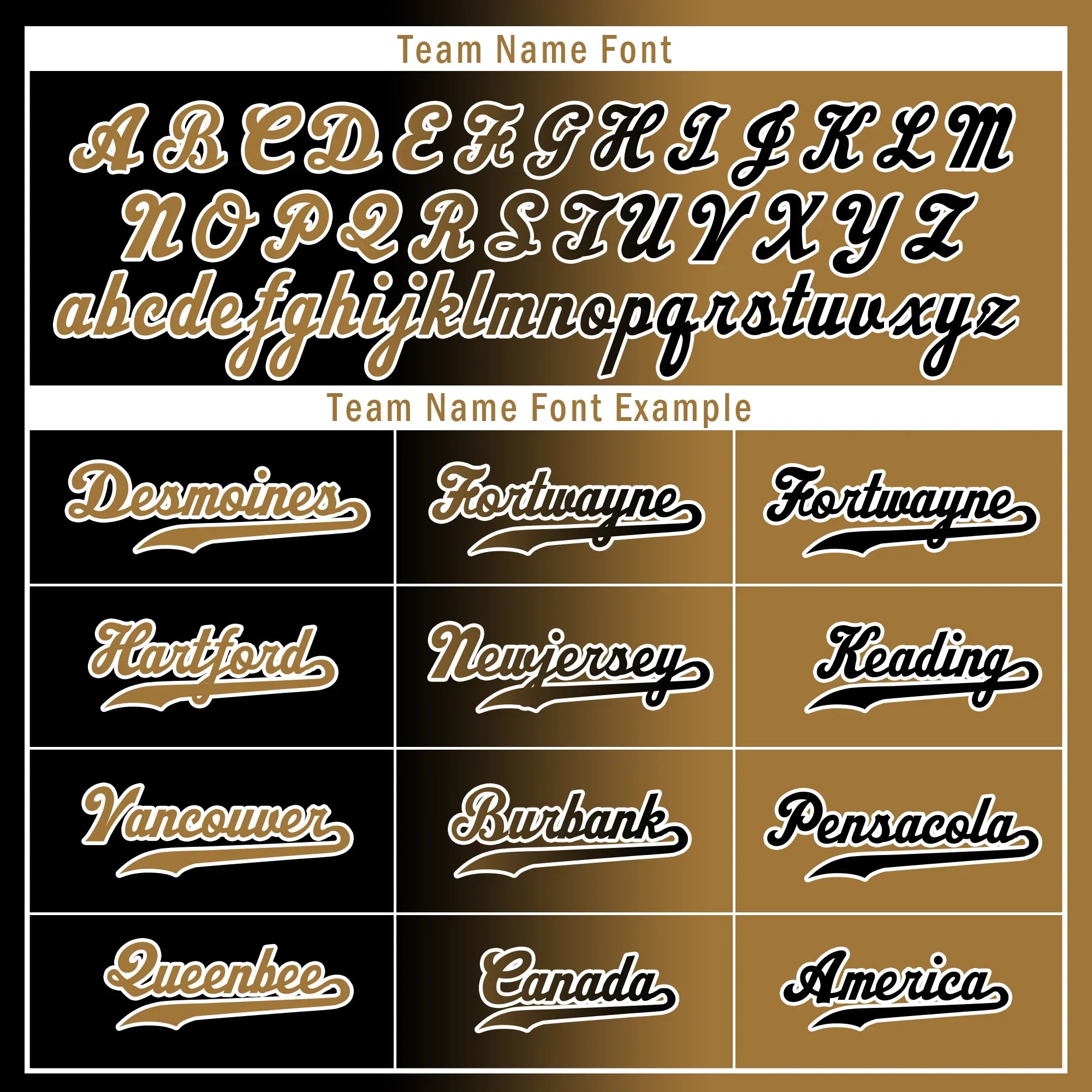 Custom Black Gold Gradient Fashion Personalized Authentic Baseball Jersey BSBJ01-D0a7a0d - Coolcustomize
