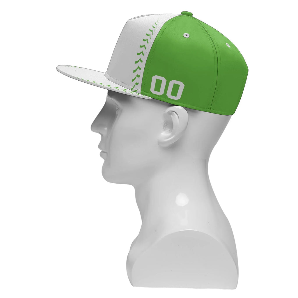 Custom Sport Design Hat Stitched Adjustable Snapback Personalized Baseball Cap PR067B-bd0b00d9-be - Coolcustomize