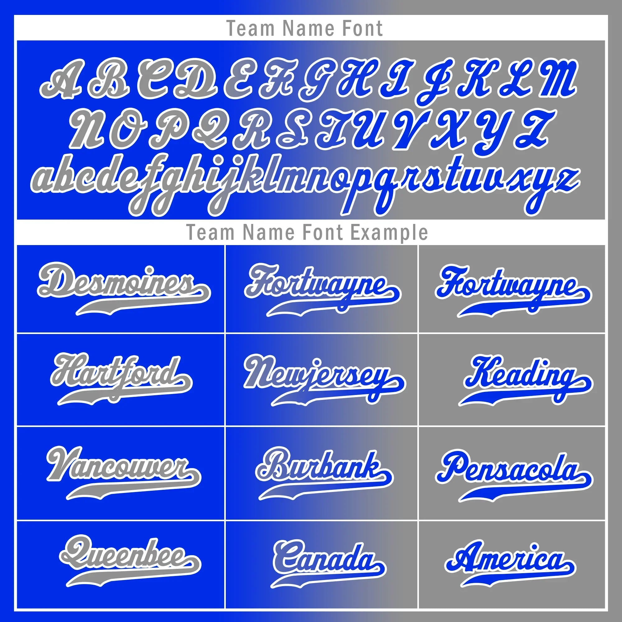 Custom Blue Grey Gradient Fashion Personalized Authentic Baseball Jersey BSBJ01-D0a709a - Coolcustomize