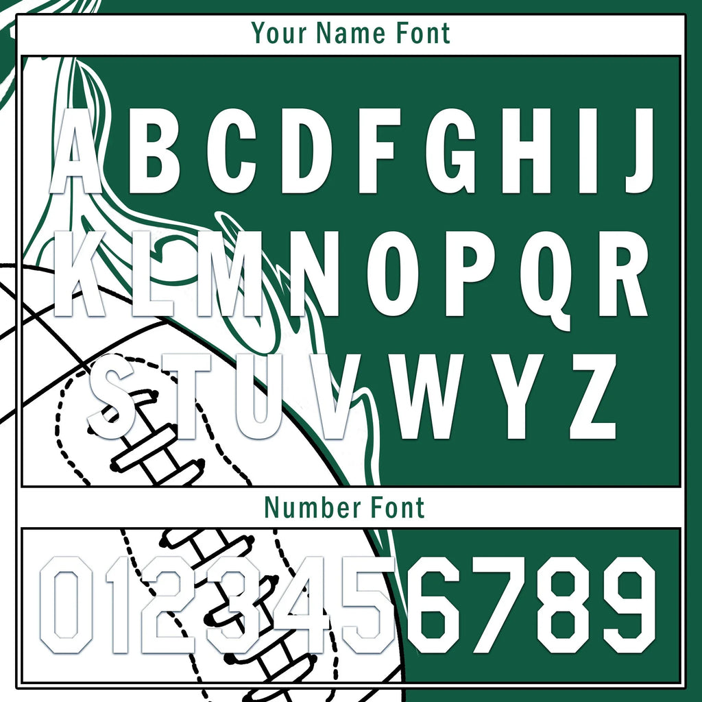 Custom Green White Jersey and TN Shoes Combo Offer Personalized ZH-D0200101-20 - Coolcustomize