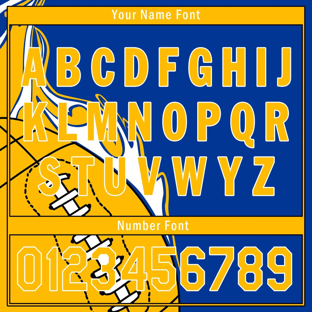 Custom Blue Yellow Jersey and TN Shoes Combo Offer Personalized ZH-D0200101-15 - Coolcustomize
