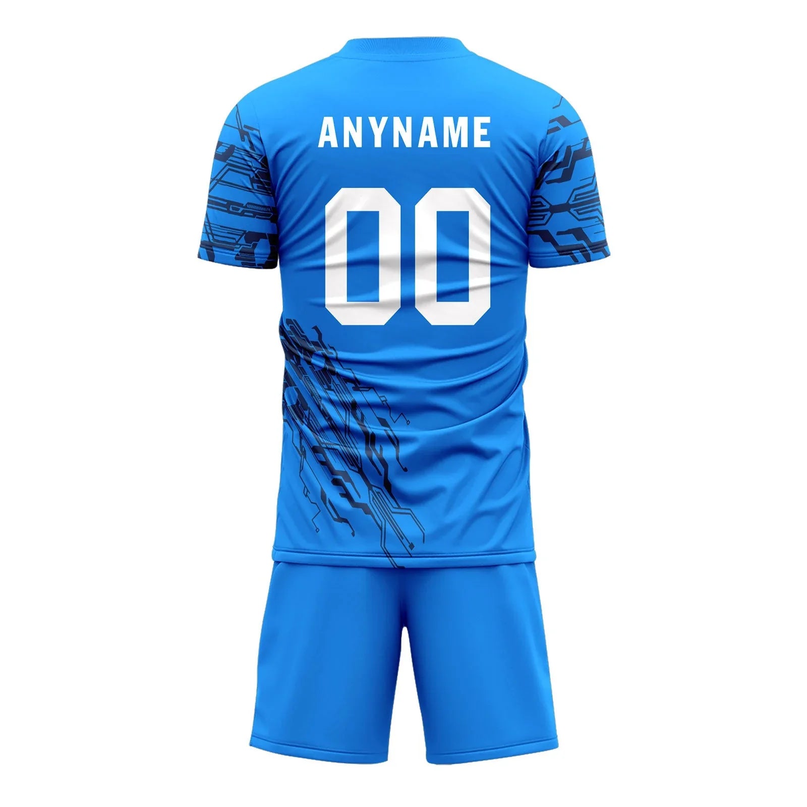 Custom Blue Soccer Sets Jersey Personalized SCJ101-D28044 - Coolcustomize