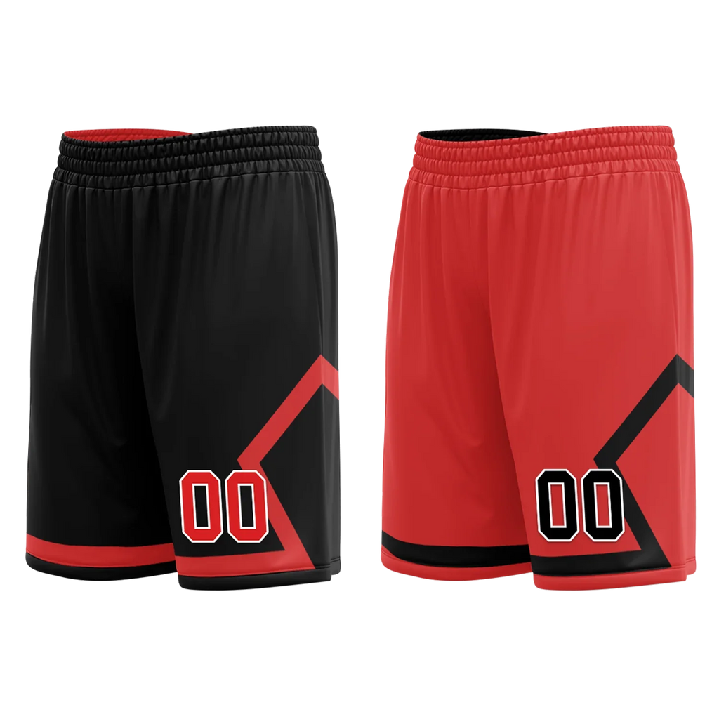 Custom Black White Classic Style Reversible Basketball Uniform Personalized COOLMAX BBJR-D017006 - Coolcustomize