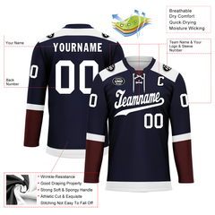 Custom Blue Personalized Hockey Jersey HCKJ01-D0a70eb