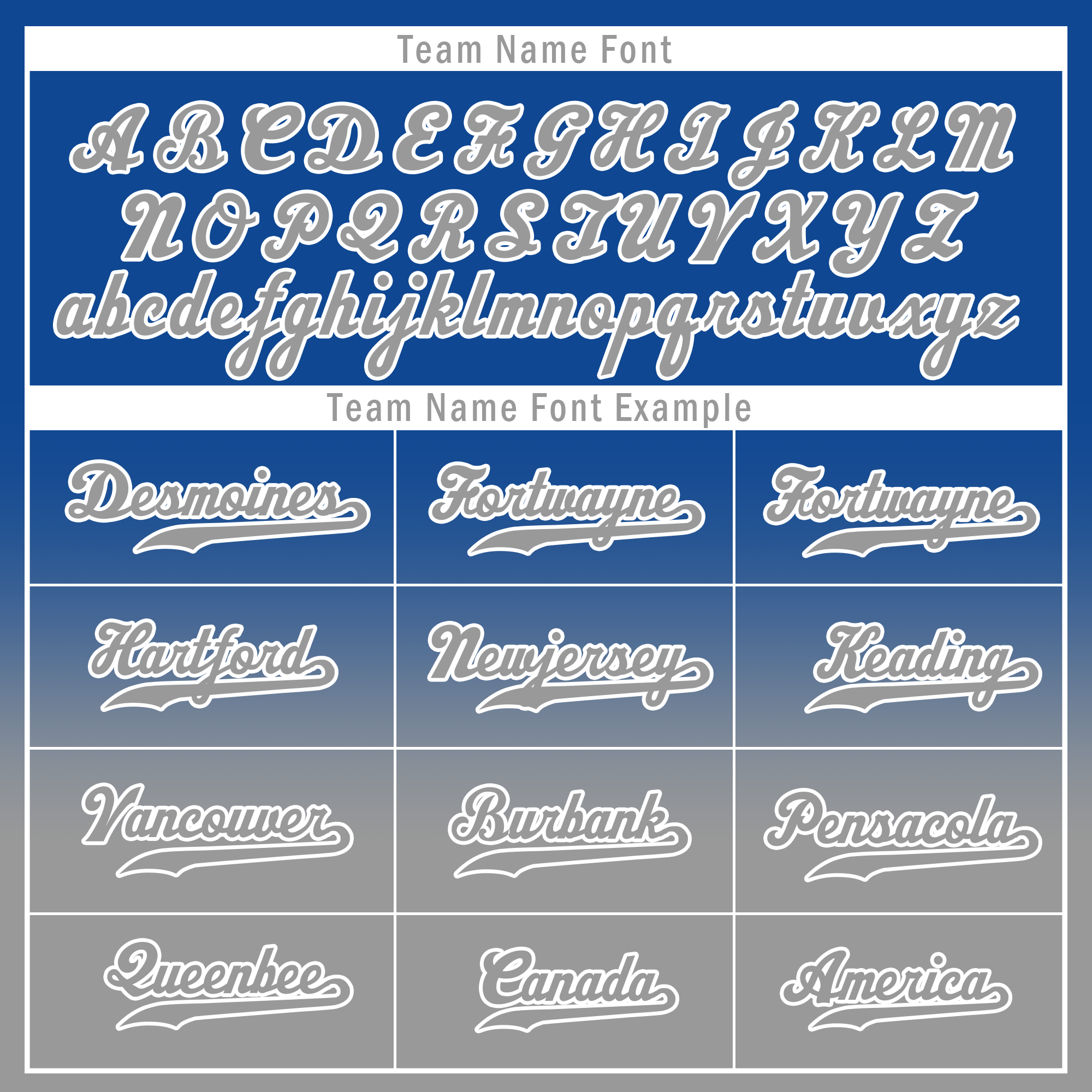 Custom Blue Grey Fade Fashion Personalized Authentic Baseball Jersey BSBJ01-D0a70bf - Coolcustomize
