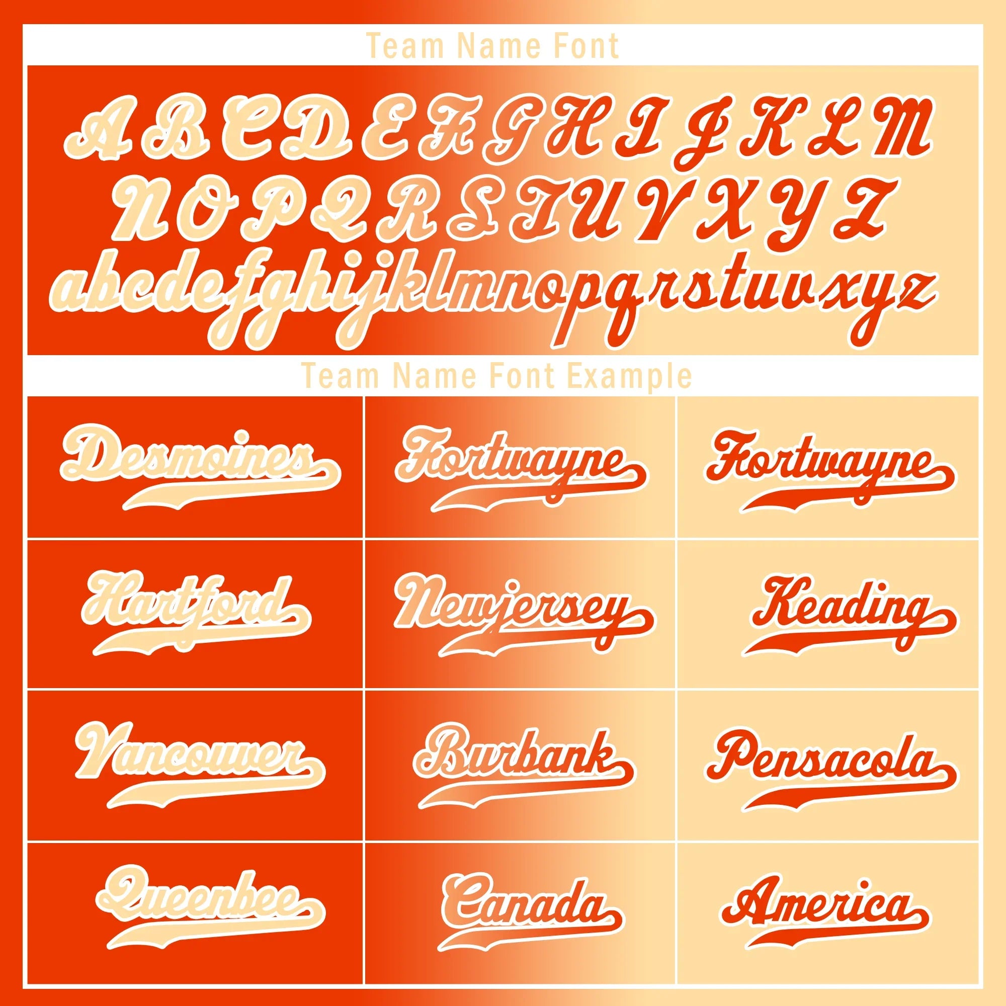 Custom Orange Beige Gradient Fashion Personalized Authentic Baseball Jersey BSBJ01-D0a707f - Coolcustomize