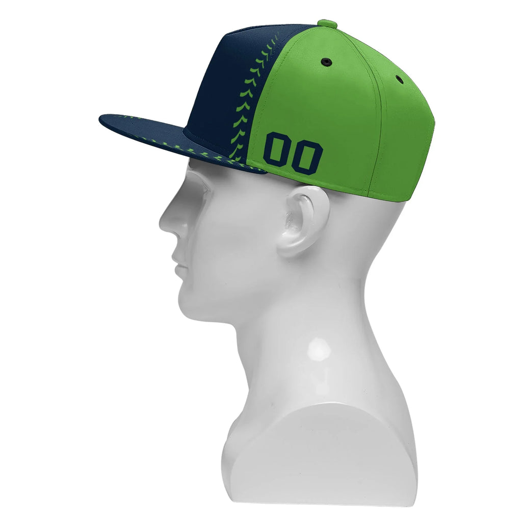 Custom Sport Design Hat Stitched Adjustable Snapback Personalized Baseball Cap PR067B-bd0b00d9-ae - Coolcustomize