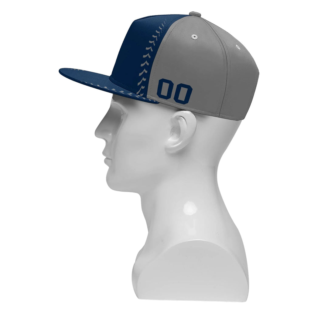 Custom Sport Design Hat Stitched Adjustable Snapback Personalized Baseball Cap PR067B-bd0b00d9-ac - Coolcustomize
