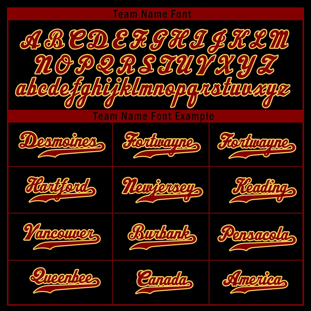 Custom Black Red Raglan Sleeves Personalized Authentic Baseball Jersey BSBJ01-D017176 - Coolcustomize