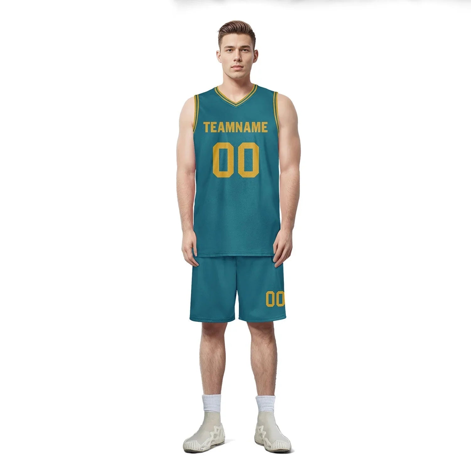Custom Green Classic Style Sports Uniform Basketball Jersey BBJ01-D020105-13 - Coolcustomize