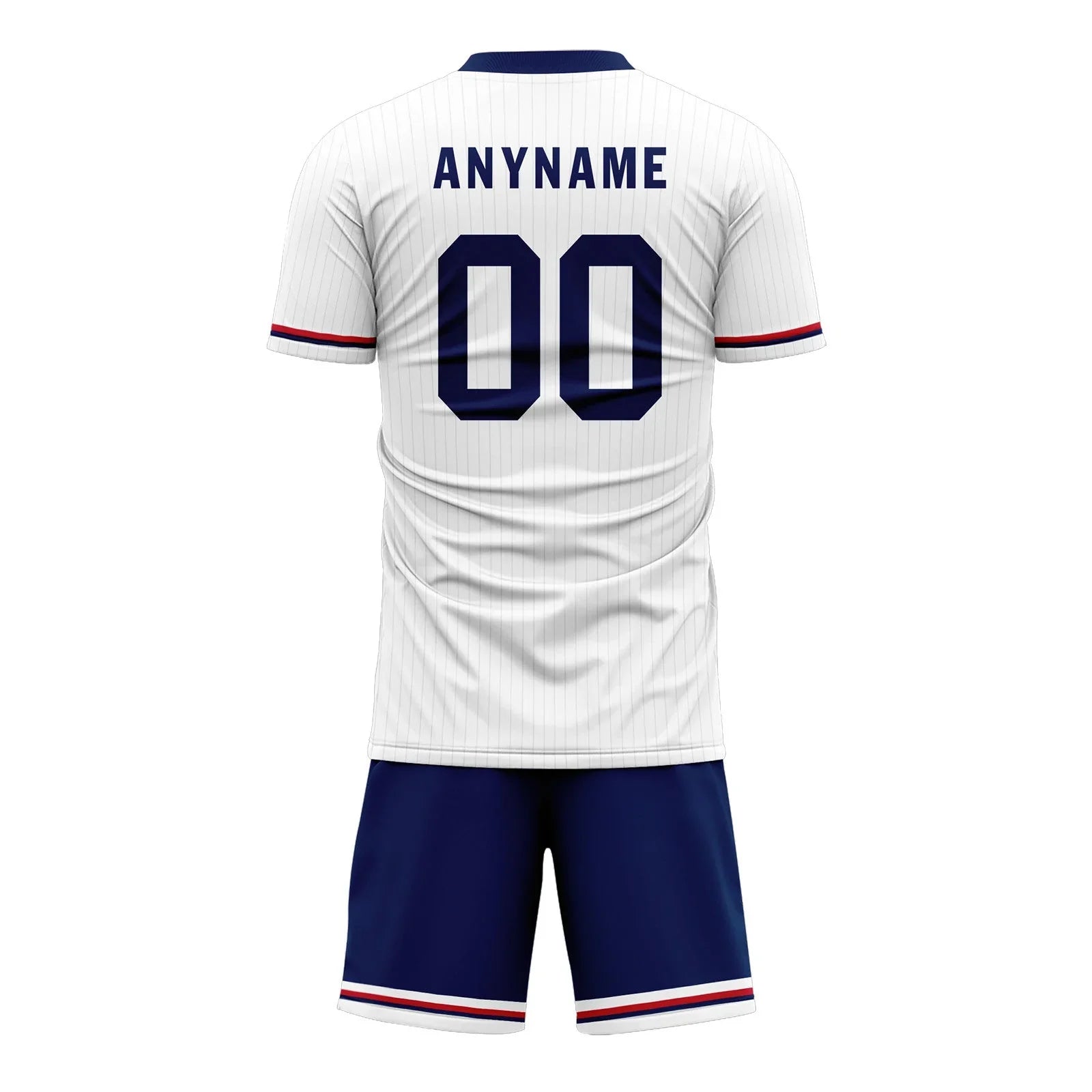 Custom England White Blue Soccer Sets Jersey Personalized SCJ101-D06144 - Coolcustomize