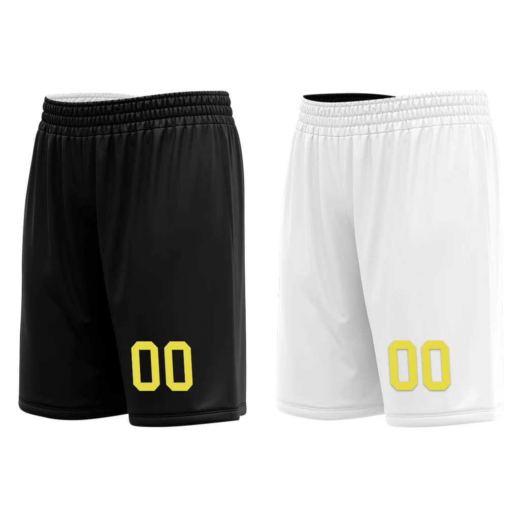 Custom Black White Classic Style Reversible Basketball Uniform Personalized Ordinary BBJR-D017048 - Coolcustomize
