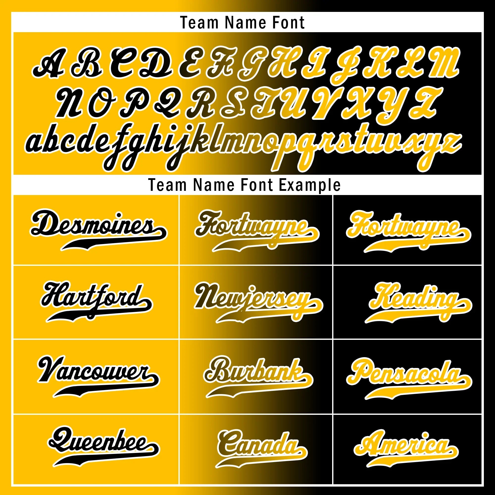Custom Yellow Black Gradient Fashion Personalized Authentic Baseball Jersey BSBJ01-D0a7a00 - Coolcustomize