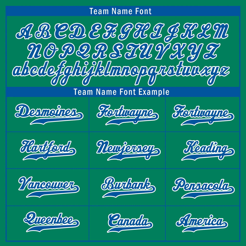 Custom Green Blue Stripe Fashion Personalized Authentic Baseball Jersey BSBJ01-D017245 - Coolcustomize