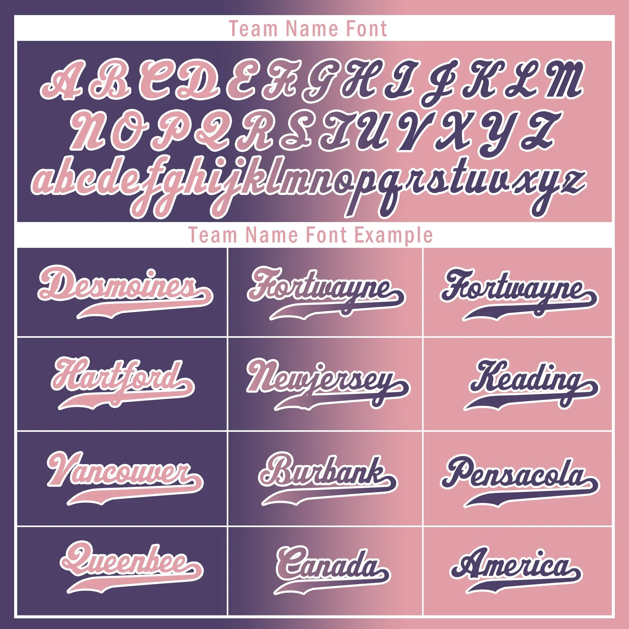 Custom Purple Pink Gradient Fashion Personalized Authentic Baseball Jersey BSBJ01-D0a7a0e - Coolcustomize