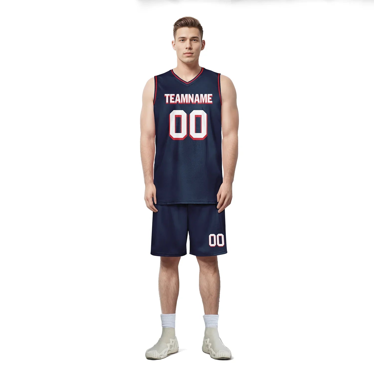 Custom Deep Blue Classic Style Sports Uniform Basketball Jersey BBJ01-bd0a70ba - Coolcustomize