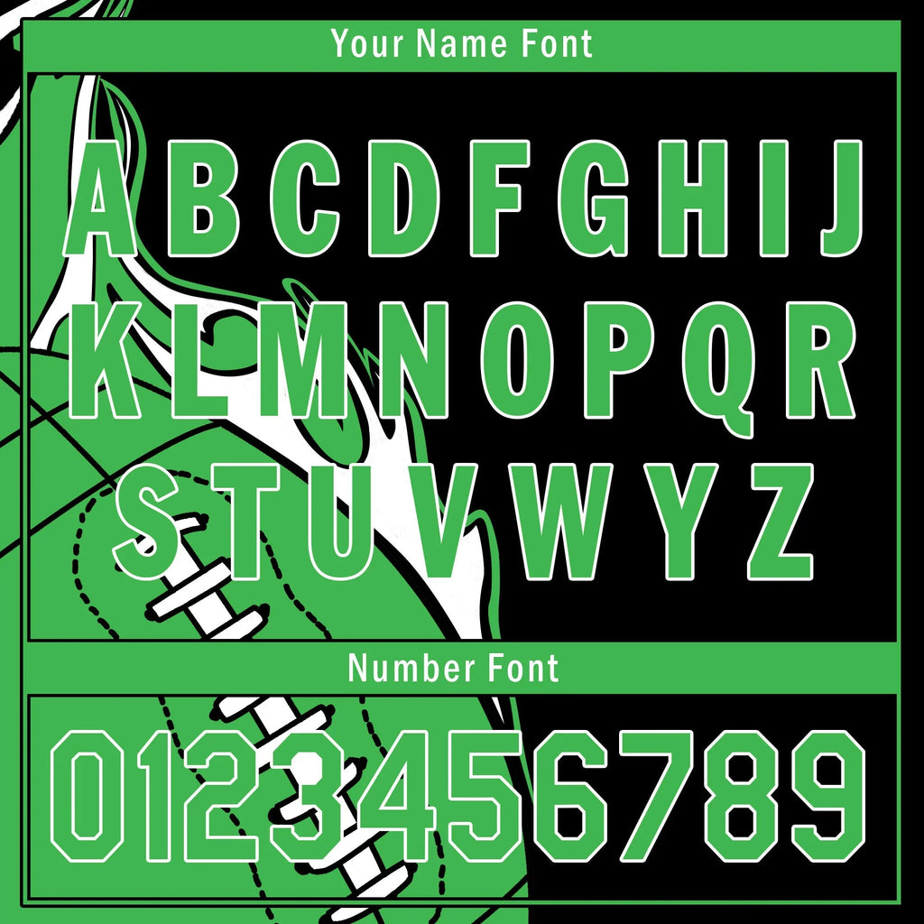 Custom Black Green Jersey and TN Shoes Combo Offer Personalized ZH-D0200101-1 - Coolcustomize