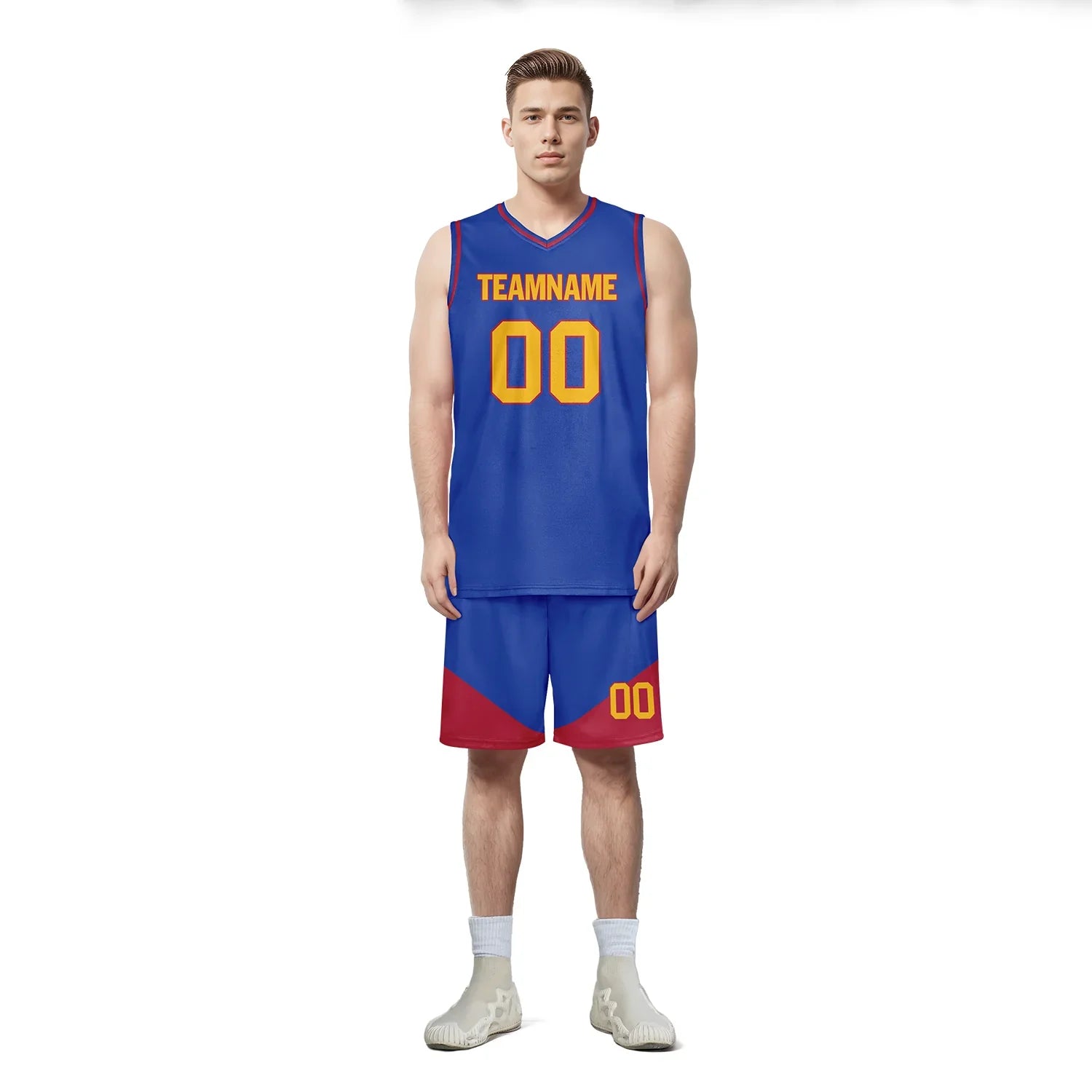 Custom Blue Classic Style Sports Uniform Basketball Jersey BBJ01-bd0a70b9 - Coolcustomize