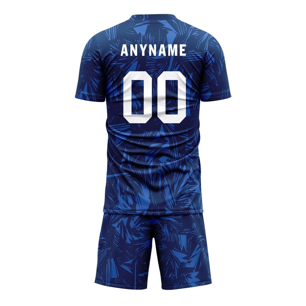 Custom Blue Soccer Sets Jersey Personalized SCJ101-D28012 - Coolcustomize