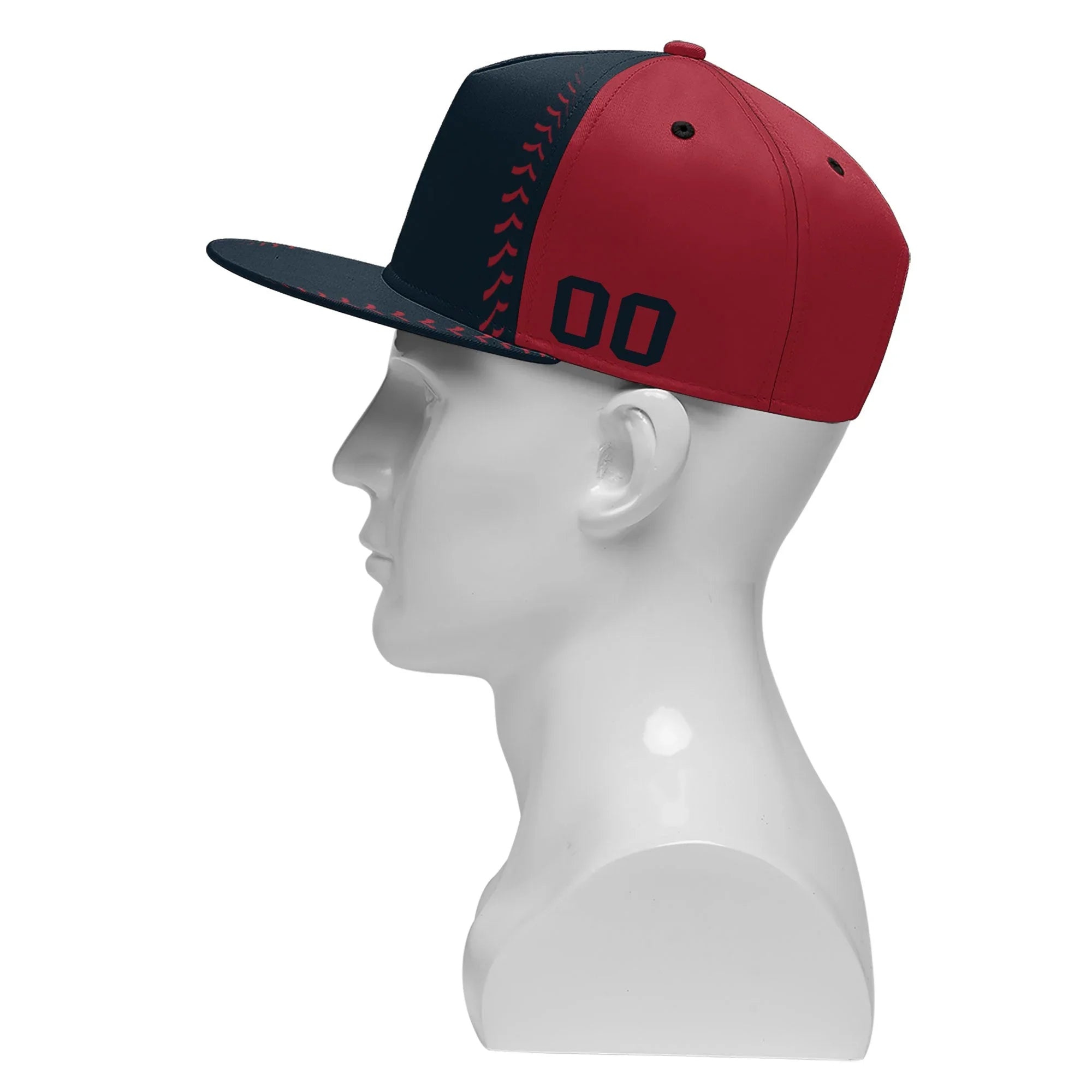 Custom Sport Design Hat Stitched Adjustable Snapback Personalized Baseball Cap PR067B-bd0b00d9-f - Coolcustomize