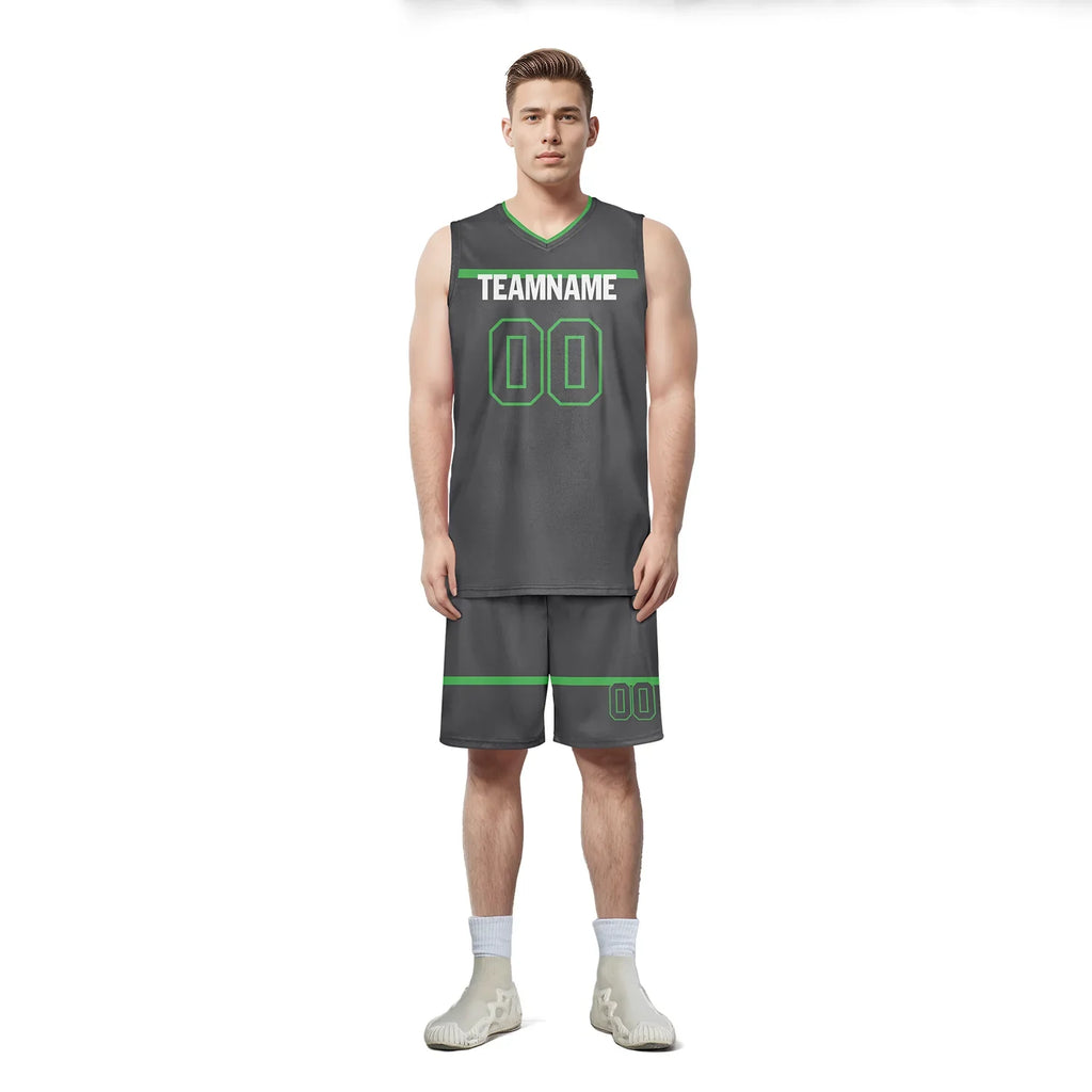 Custom Grey Classic Style Sports Uniform Basketball Jersey BBJ01-bd0a70df - Coolcustomize