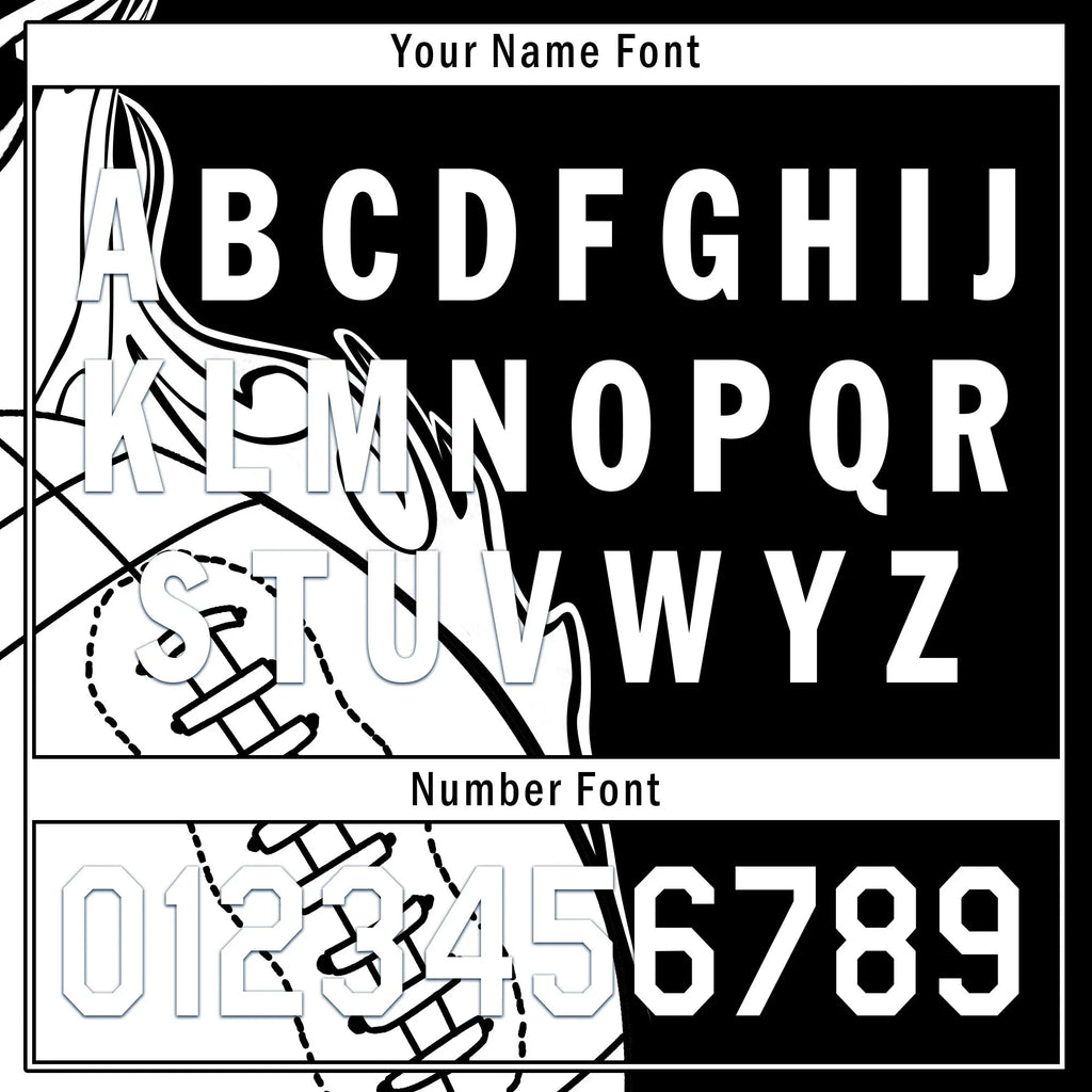 Custom Black White Jersey and TN Shoes Combo Offer Personalized ZH-D0200101-19 - Coolcustomize