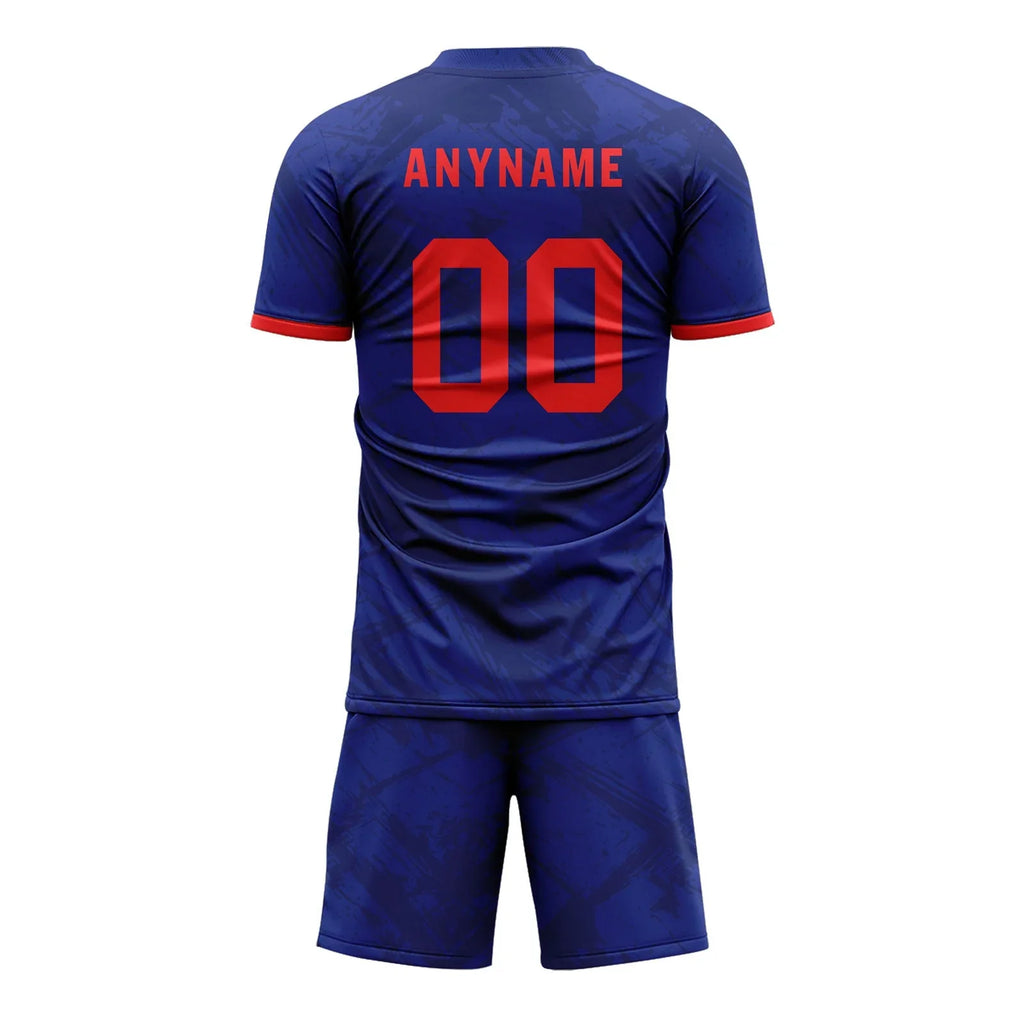 Custom Blue Soccer Sets Jersey Personalized SCJ101-D28037 - Coolcustomize