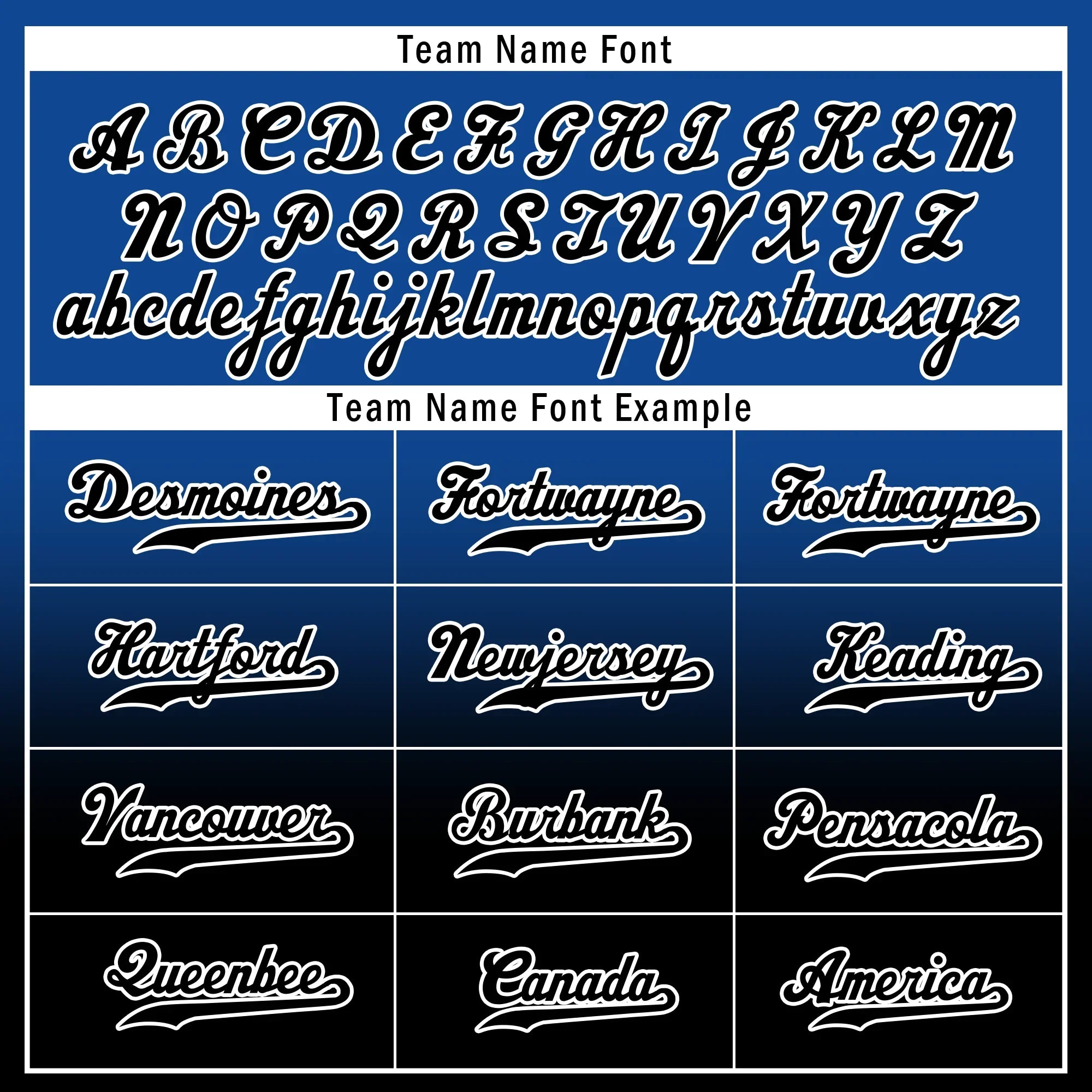 Custom Blue Black Fade Fashion Personalized Authentic Baseball Jersey BSBJ01-D0a70be - Coolcustomize